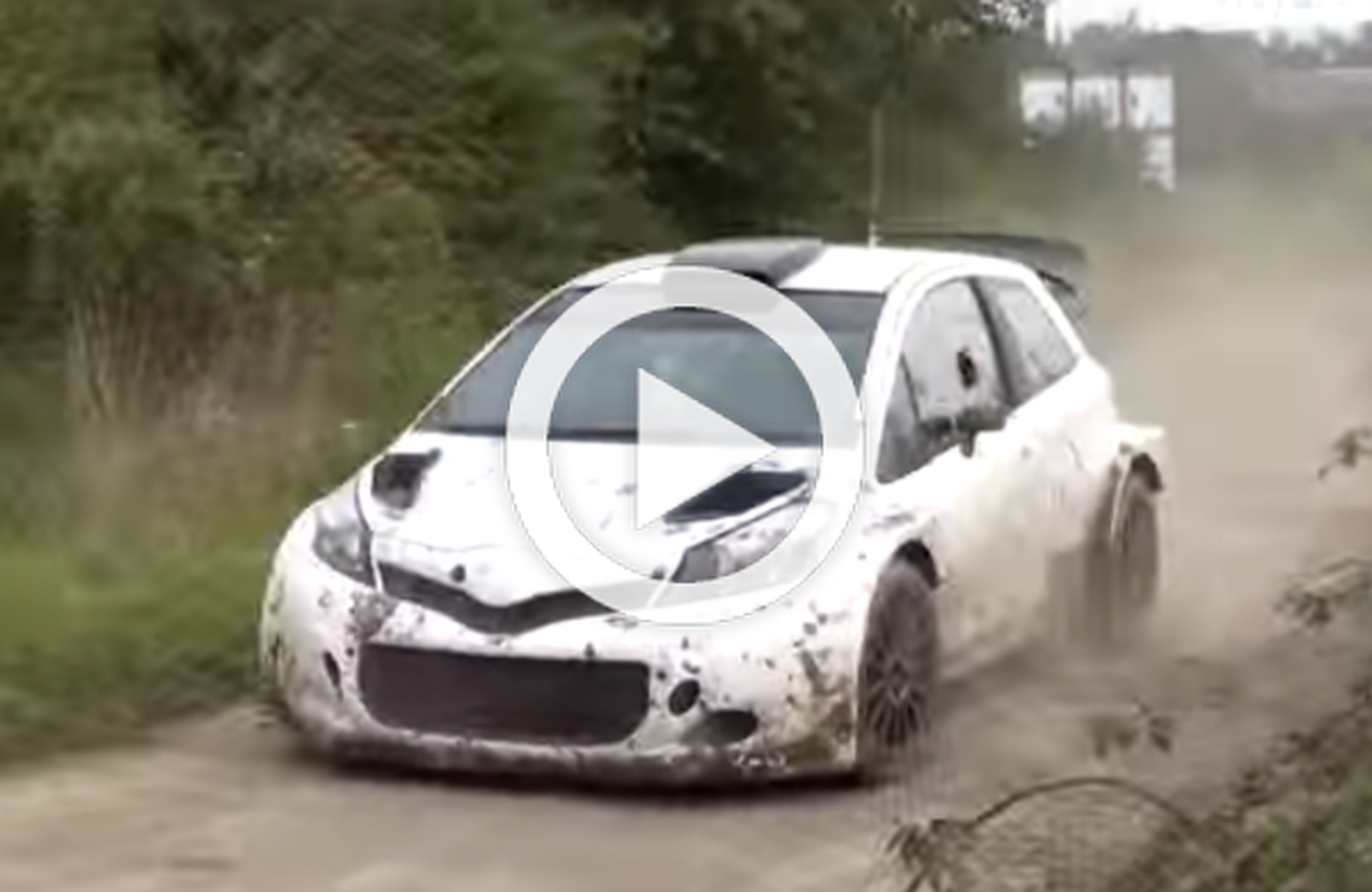 El Toyota Yaris WRC, cazado en unos tests en Bélgica