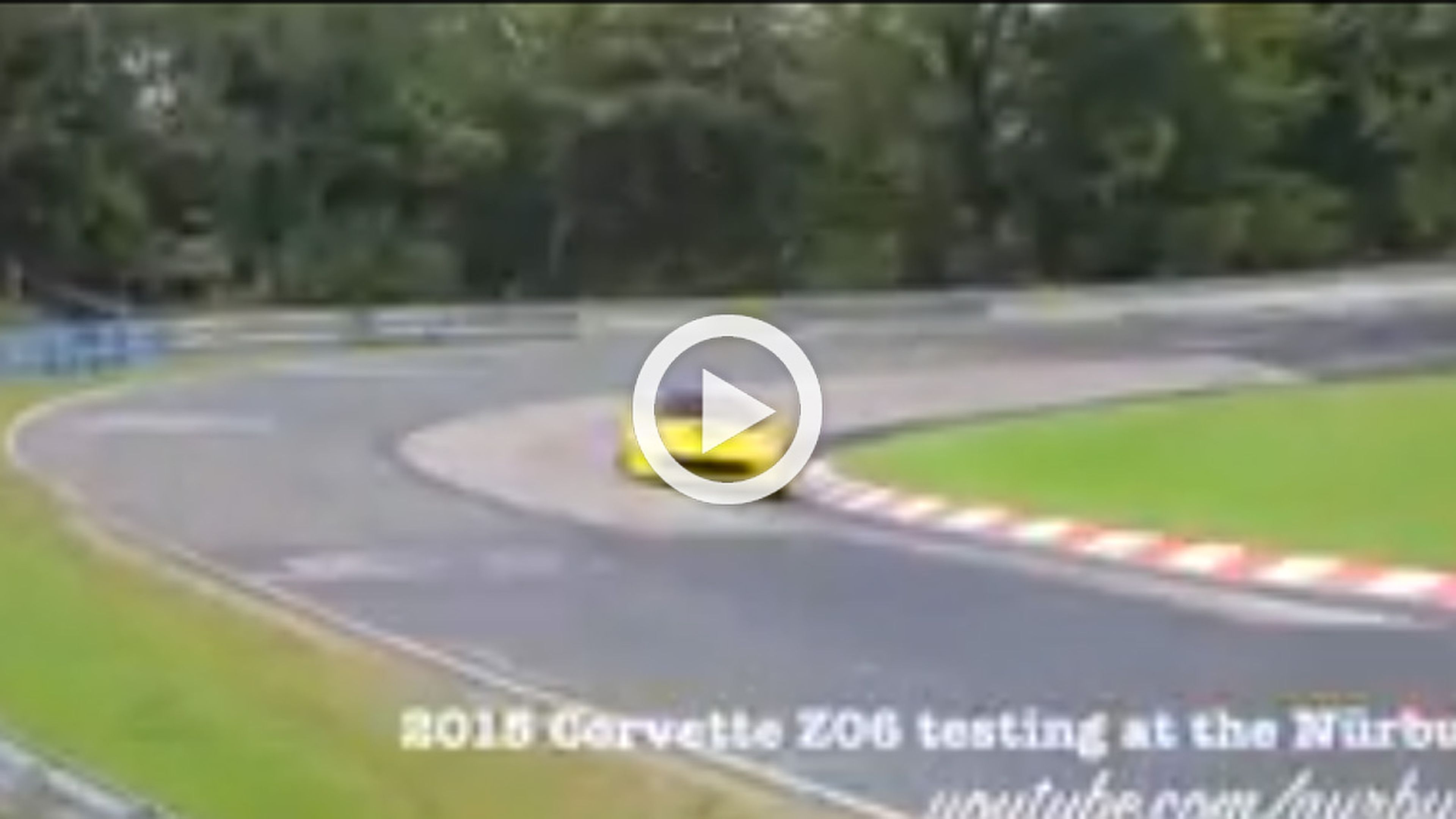 Un Chevrolet Corvette C7 Z06 se estrella en Nürburgring