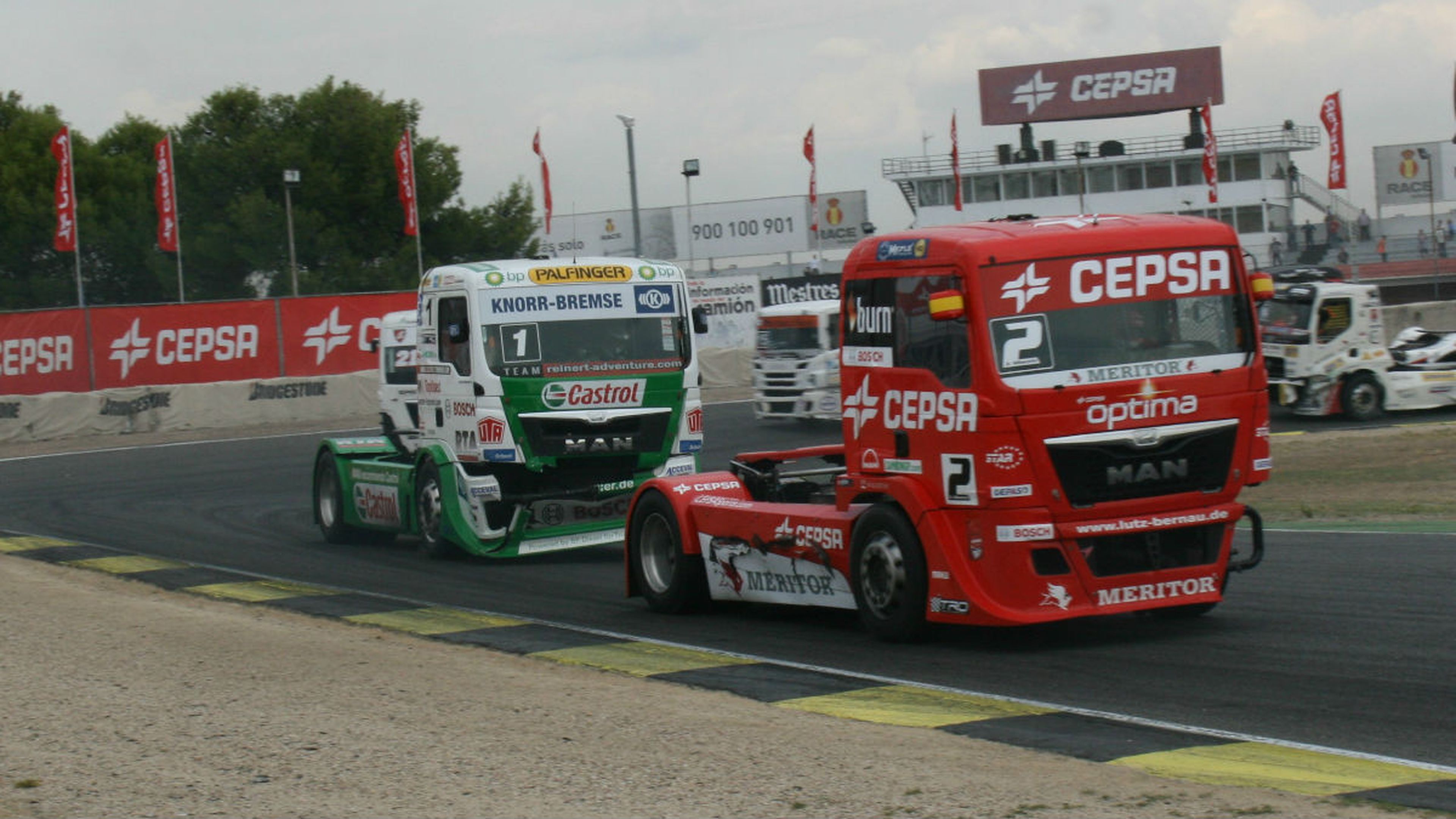 GP España Camión 2014, sábado: Albacete firma dos terceros