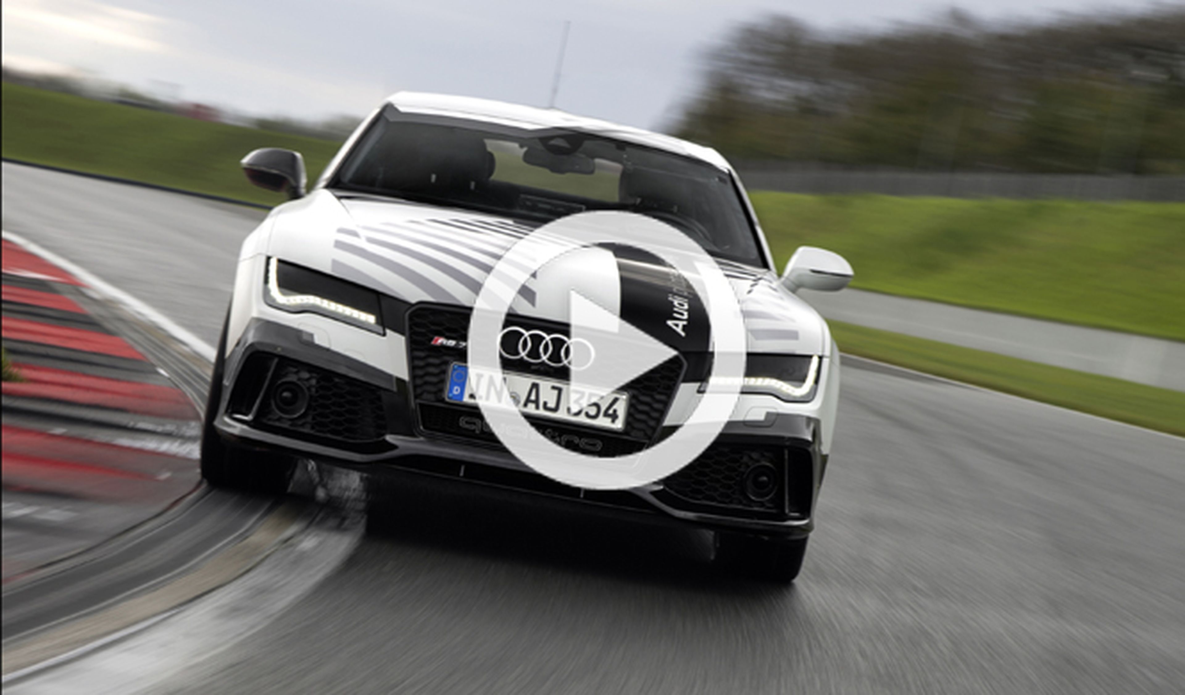 Audi RS7 Piloted Driving Concept: a fondo sin conductor