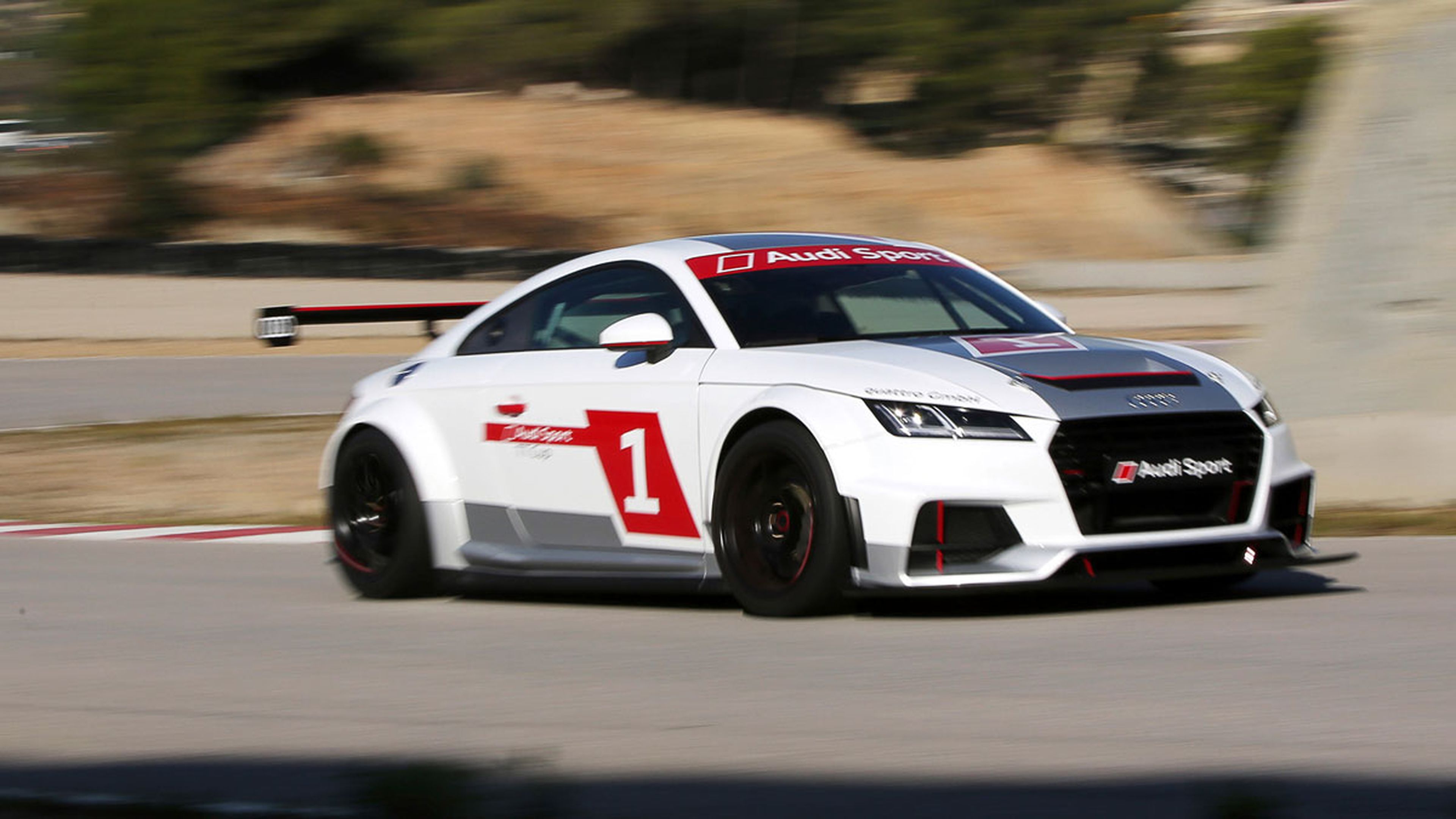 Audi TT Sport Cup en movimiento