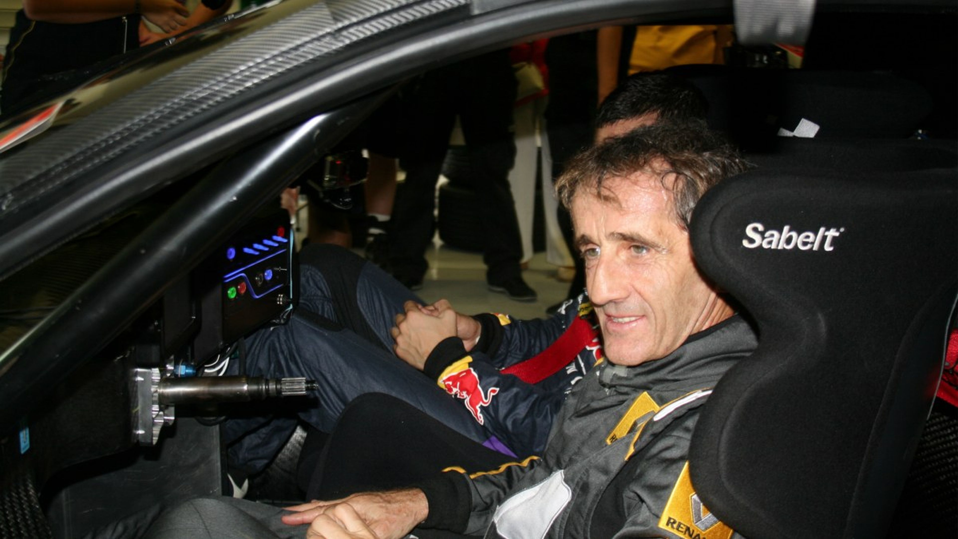 Prost en el Renault RS 01
