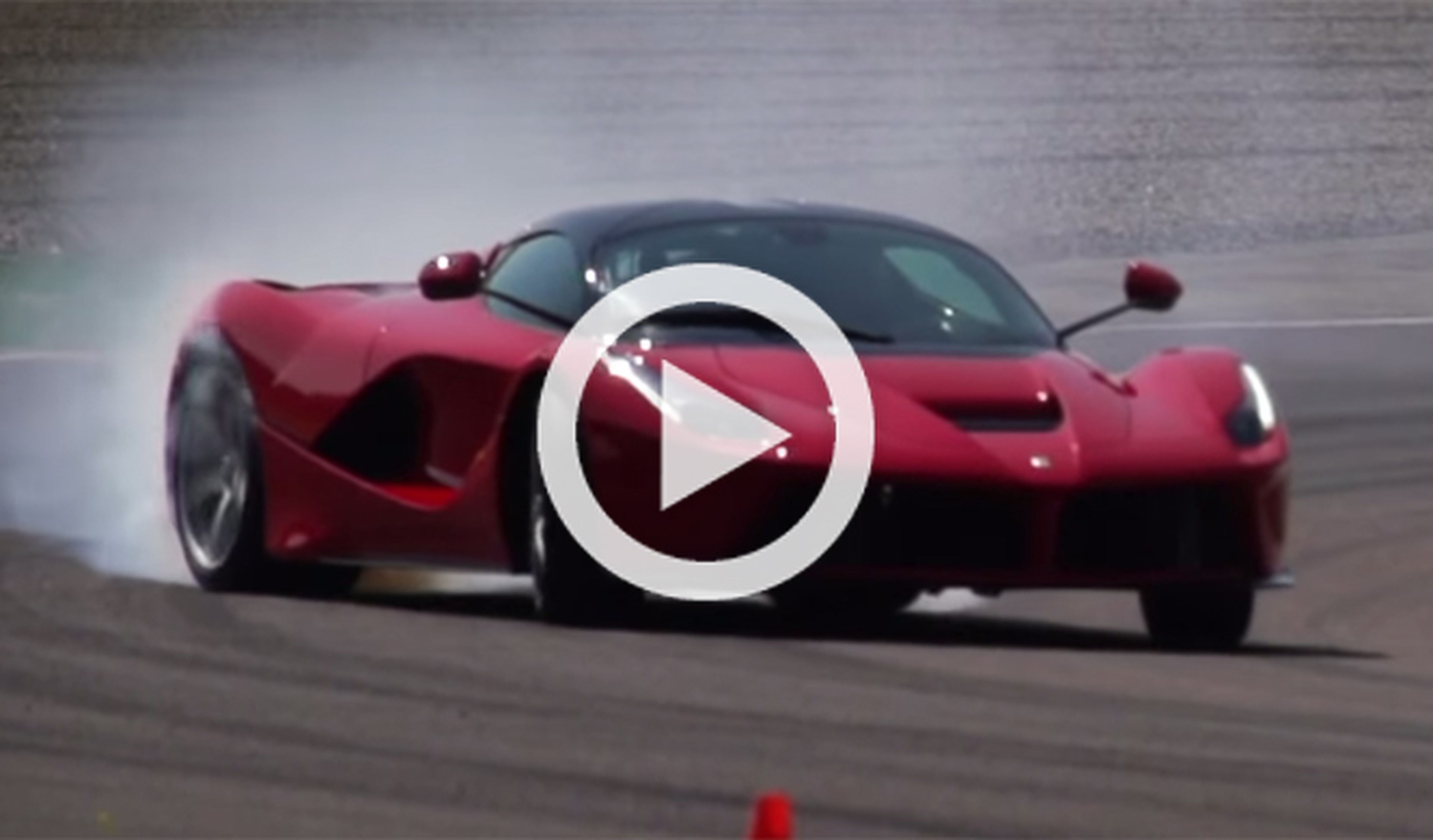 Vídeo: un Ferrari LaFerrari derrapando en Monza