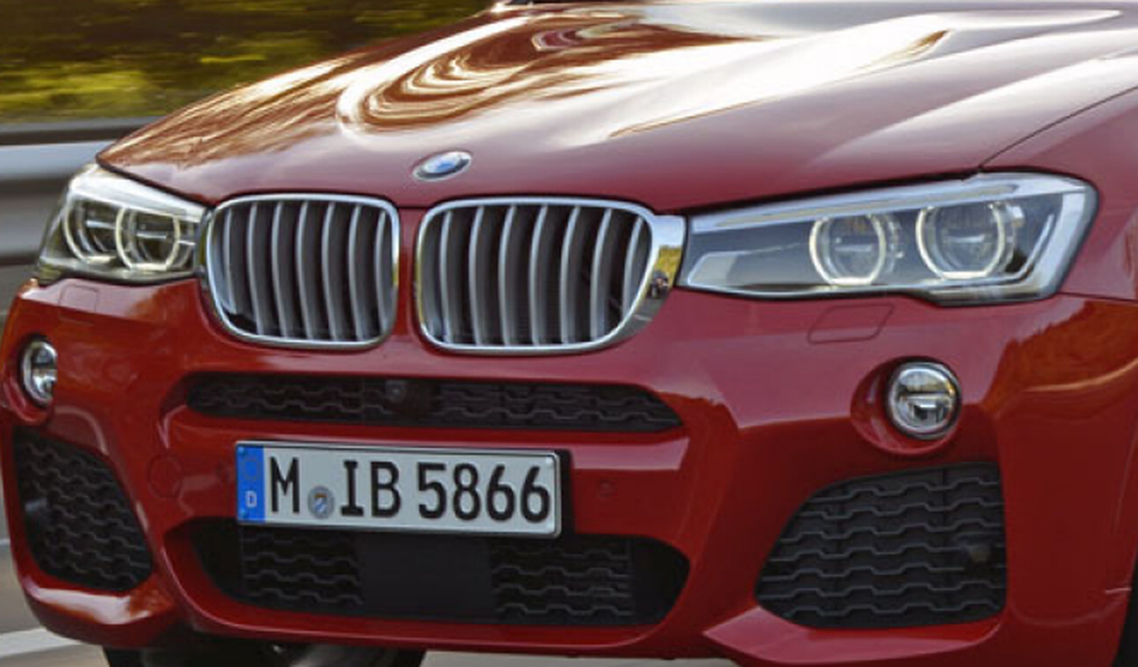 BMW X4 M40i 2015: cazado sin camuflaje