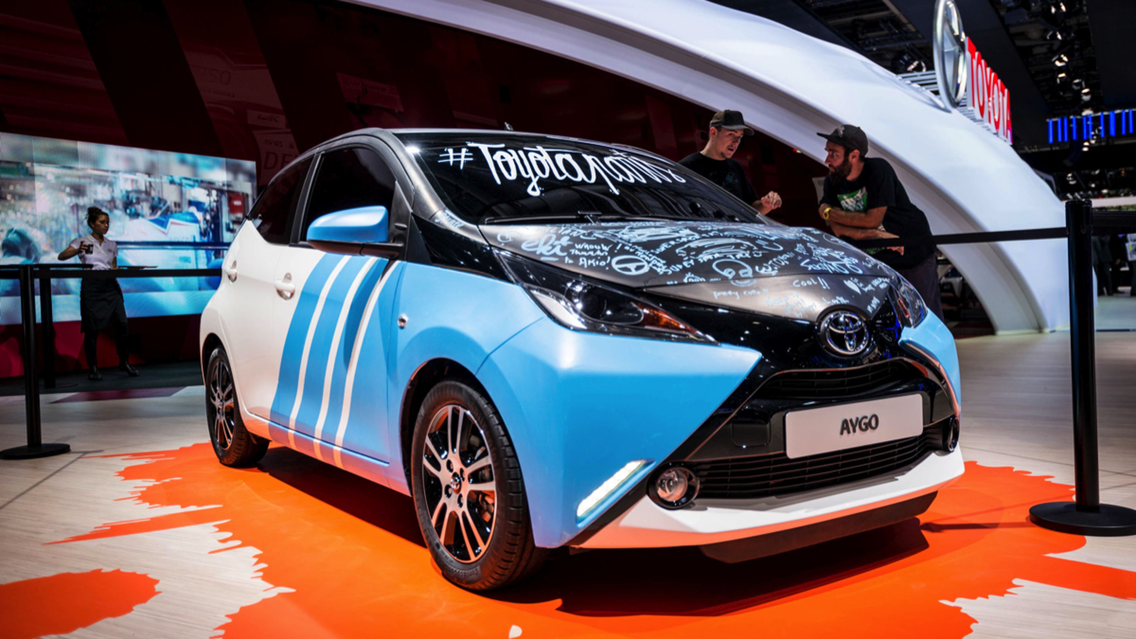 Toyota Aygo personalizable frontal