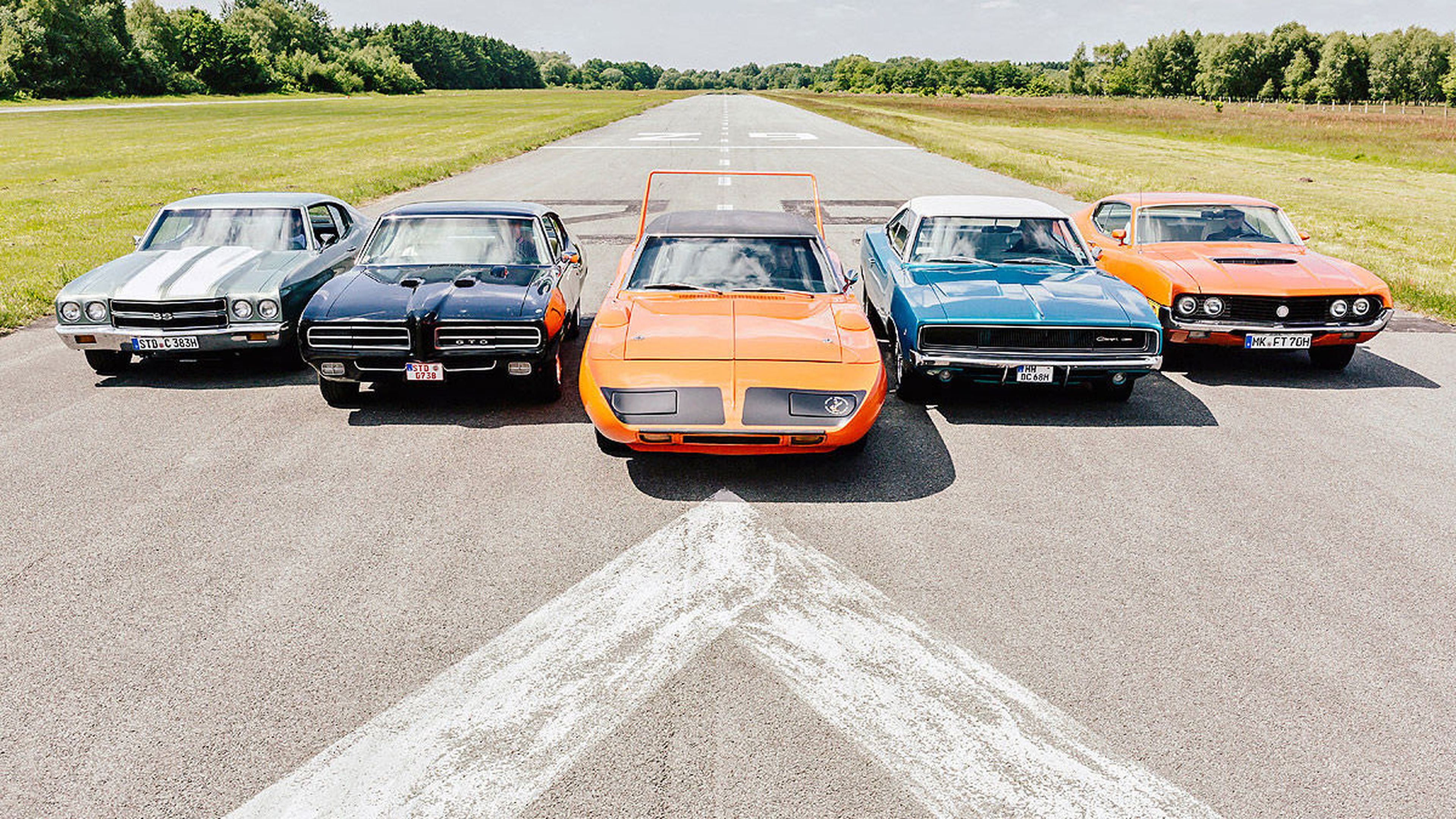Los 5 muscle-cars más excitantes de todos los tiempos