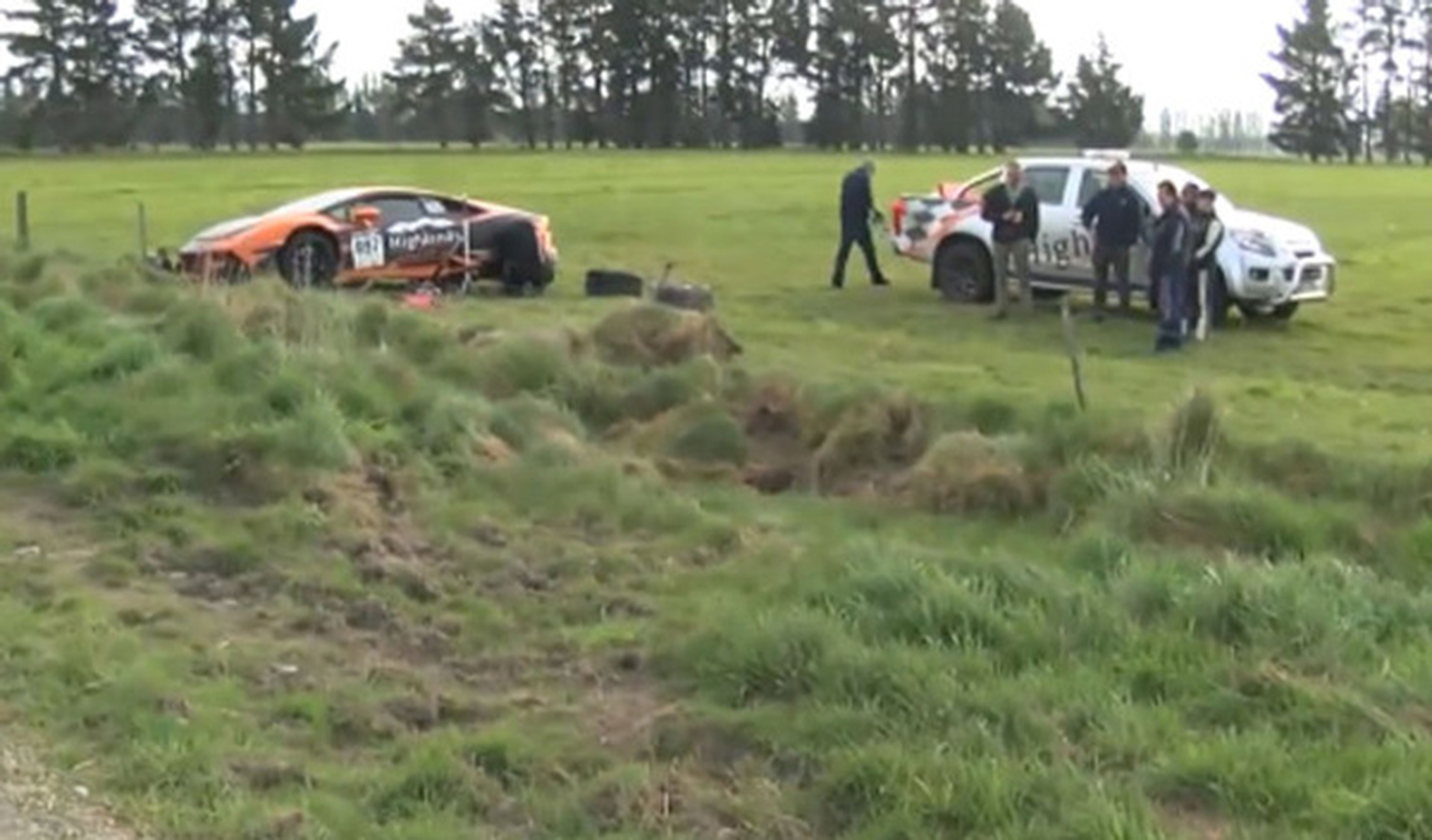 Vídeo: accidente de un Lamborghini Huracan en una carrera