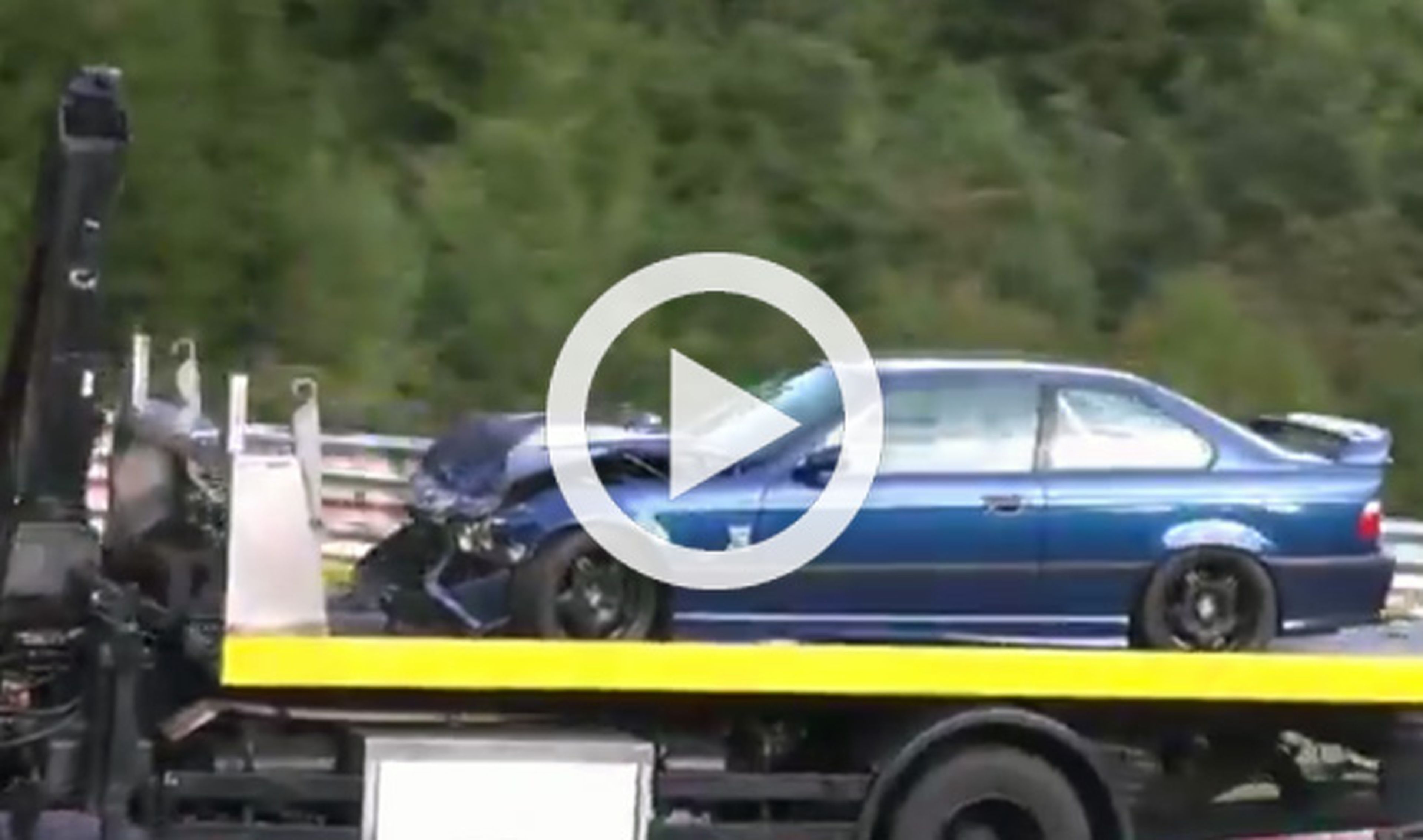 Vídeo: así acaban los coches accidentados en Nürburgring