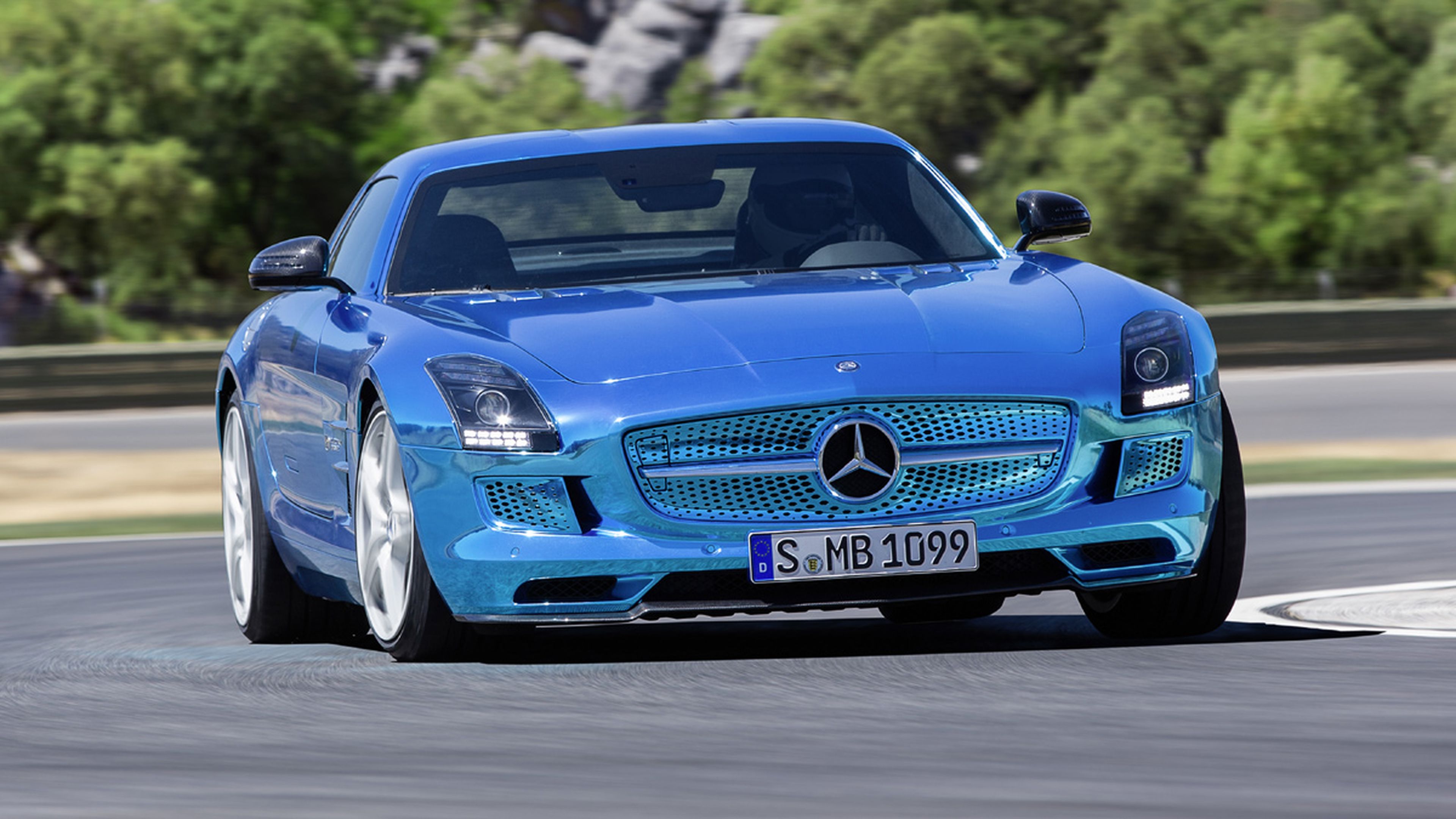 Cinco coches eléctricos extremos Mercedes SLS Electric Drive