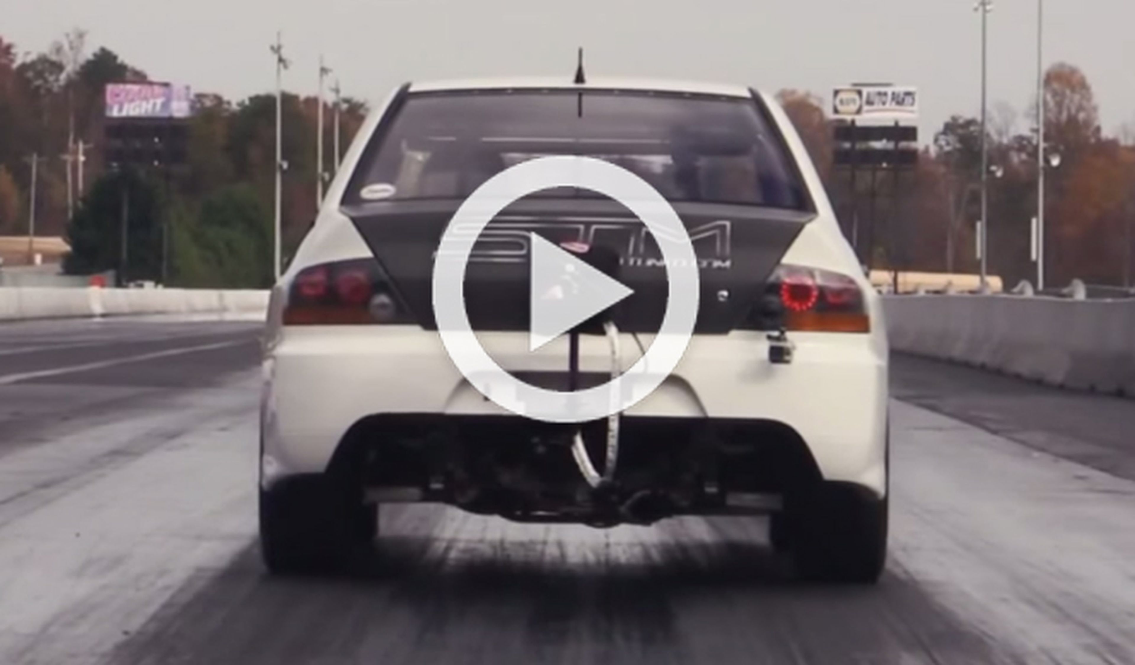 Vídeo: el Mitsubishi EVO más rápido que jamás has visto