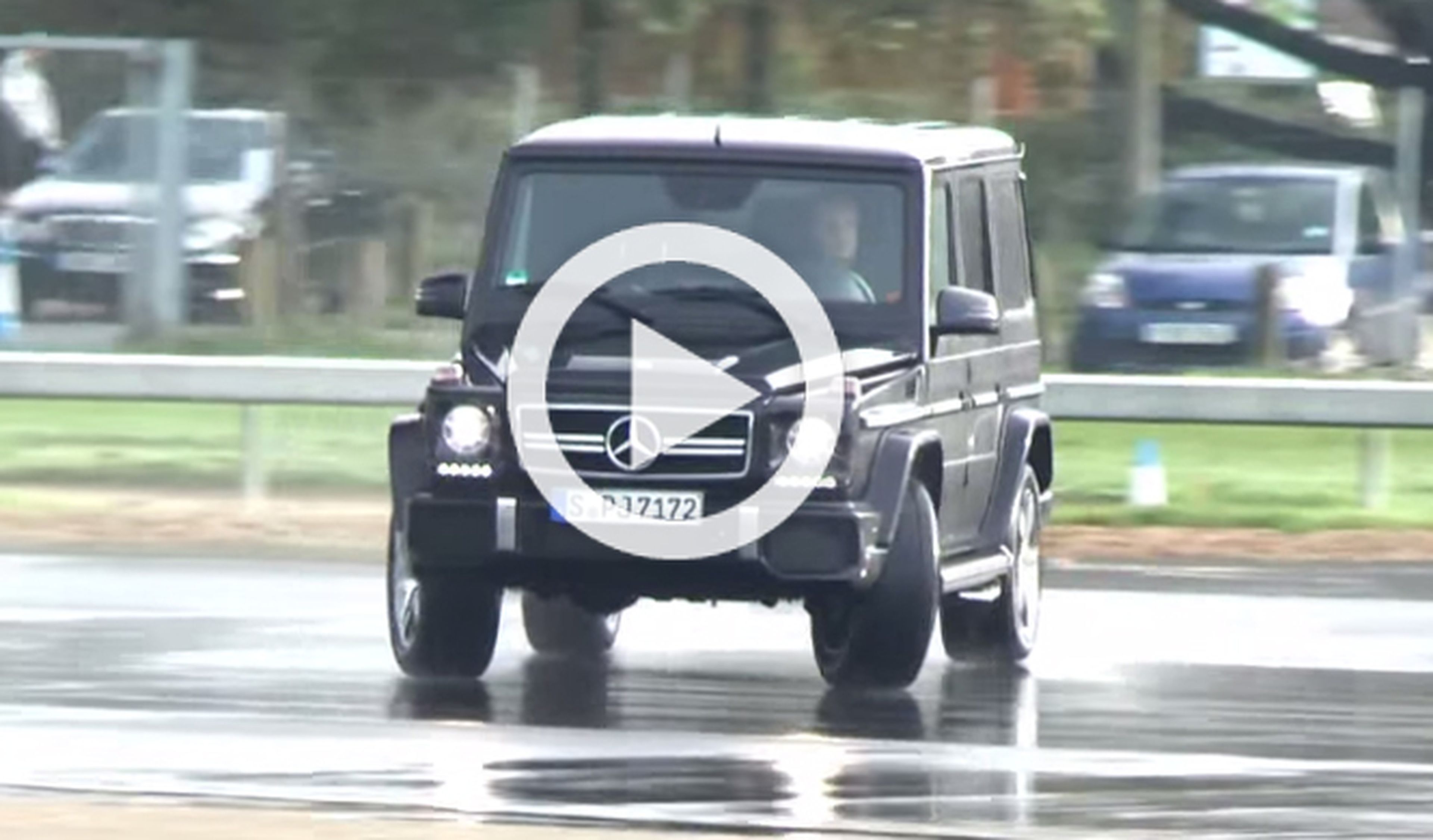 Vídeo: driftando con el brutal Mercedes G63 AMG