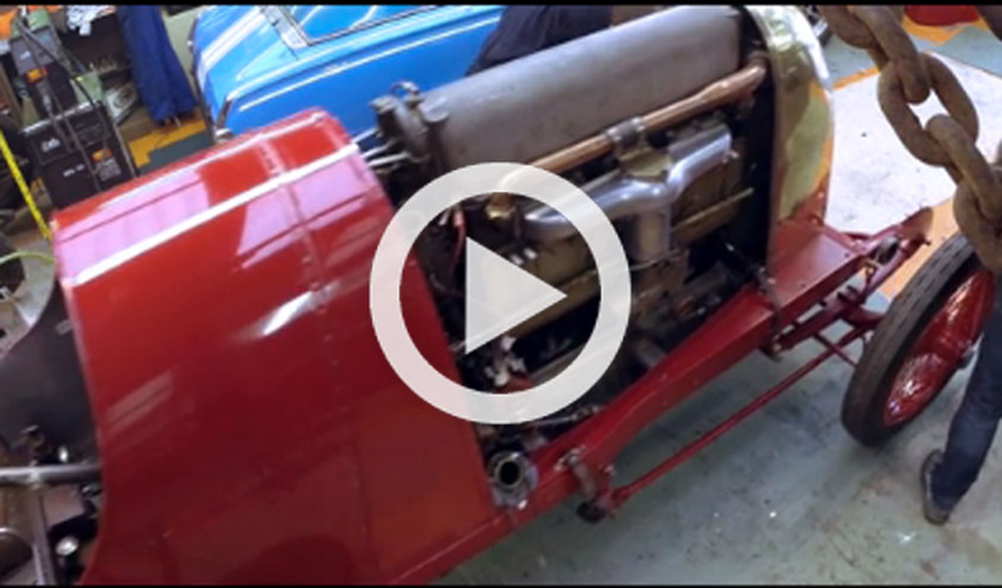 El motor del Fiat S76 arranca después de 100 años