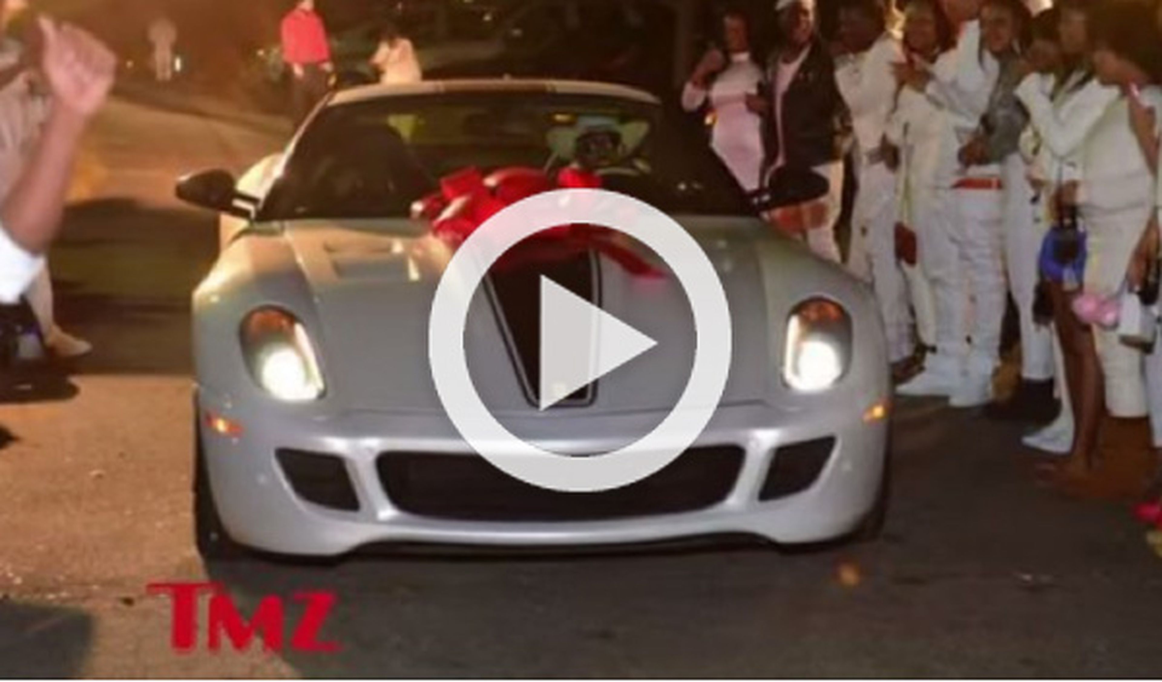 Lil Wayne regala a su hija un BMW y un Ferrari 599 GTO