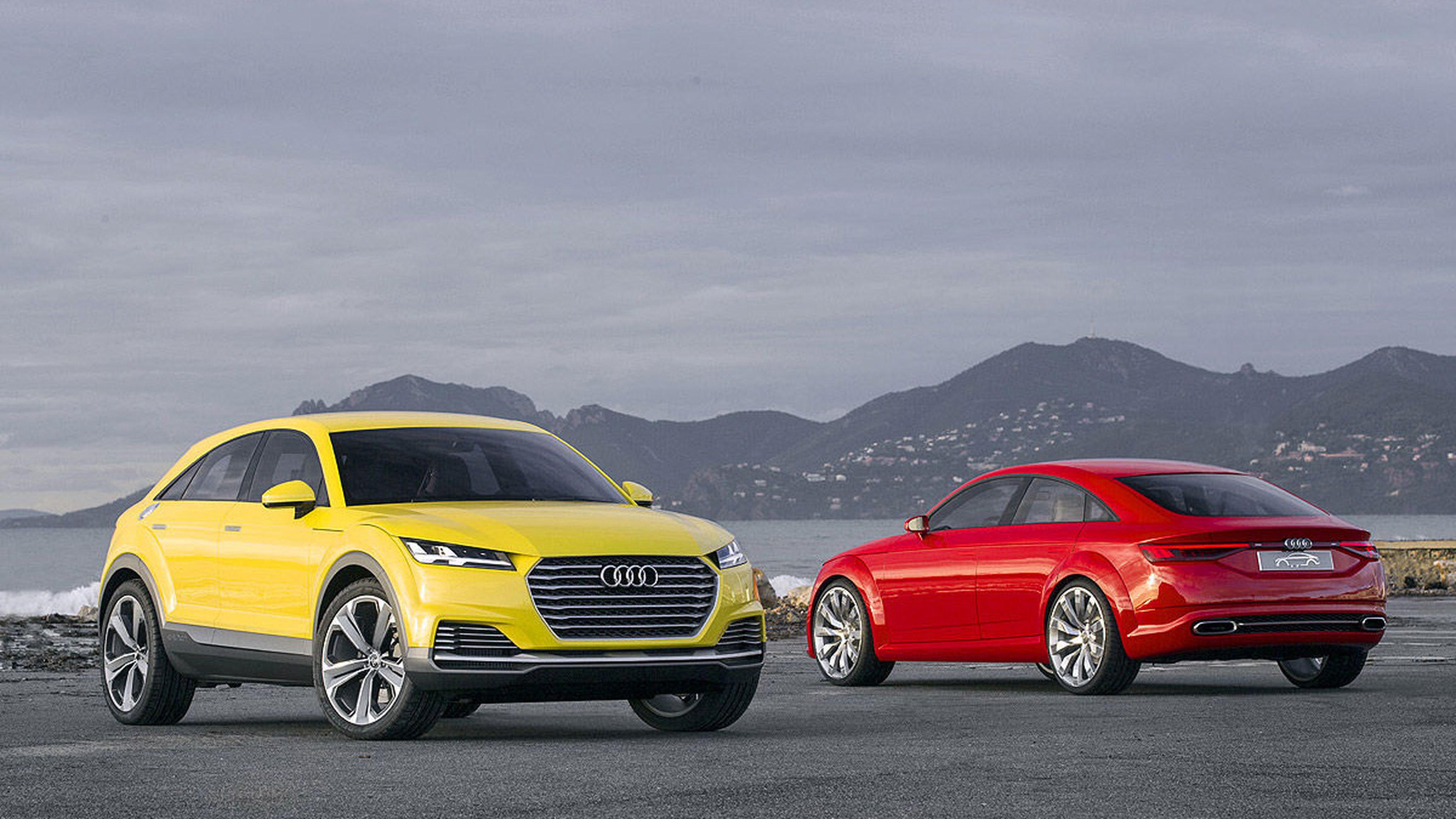 Prueba de prototipos: Audi TT Offroad y Audi TT Sportback