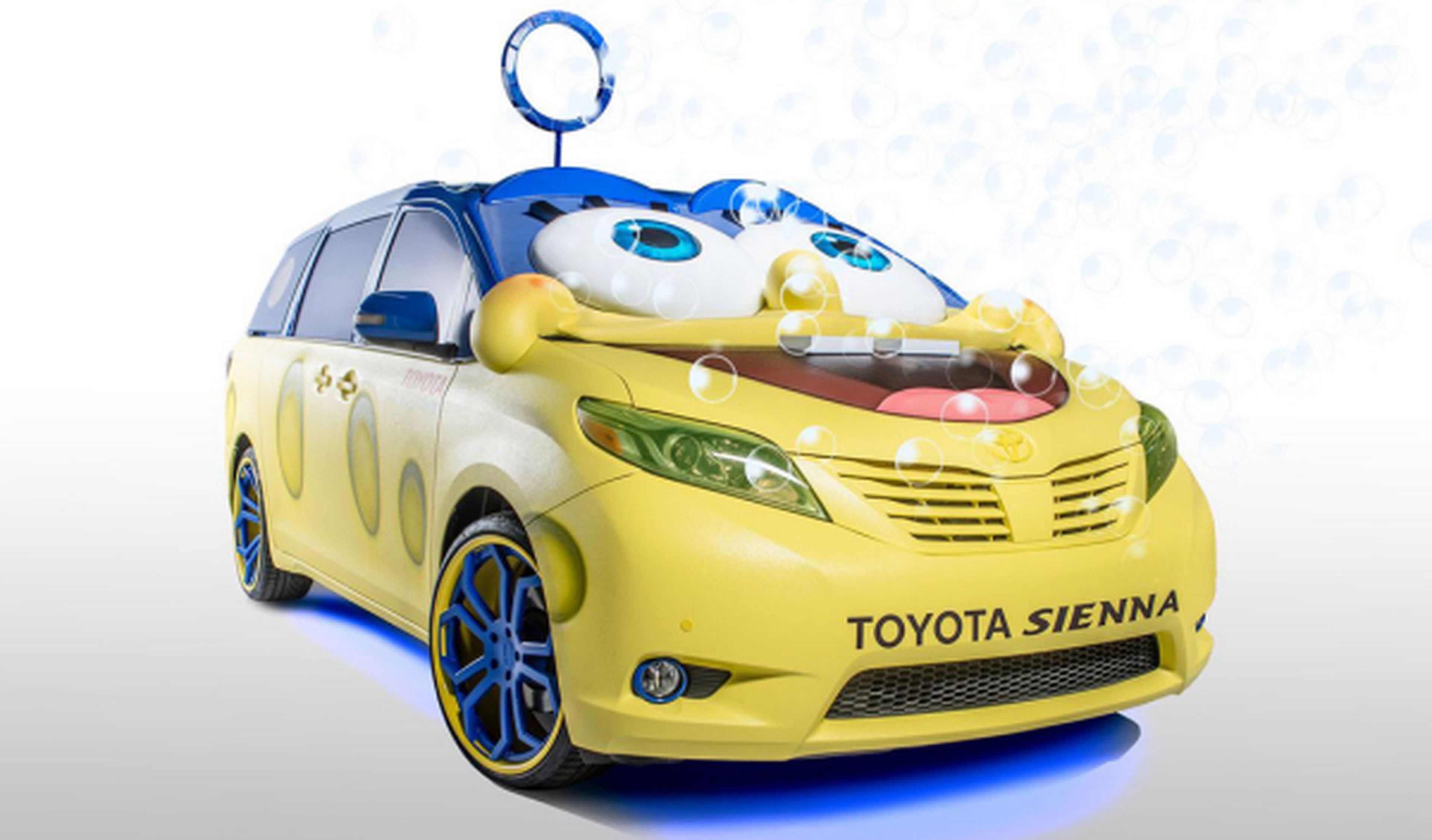 El coche de Bob Esponja, un Toyota Sienna