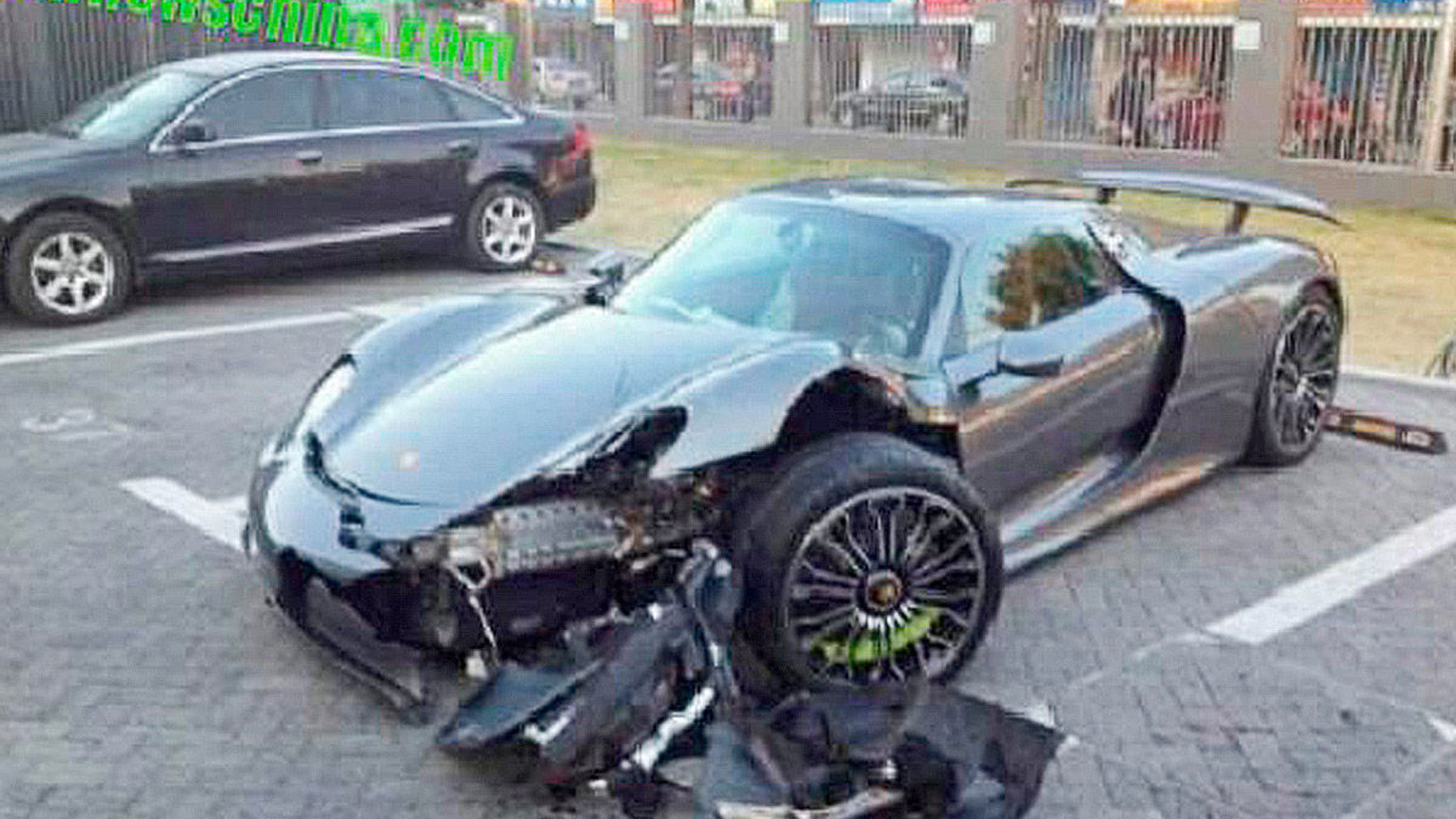 Accidente Porsche 918 Spyder