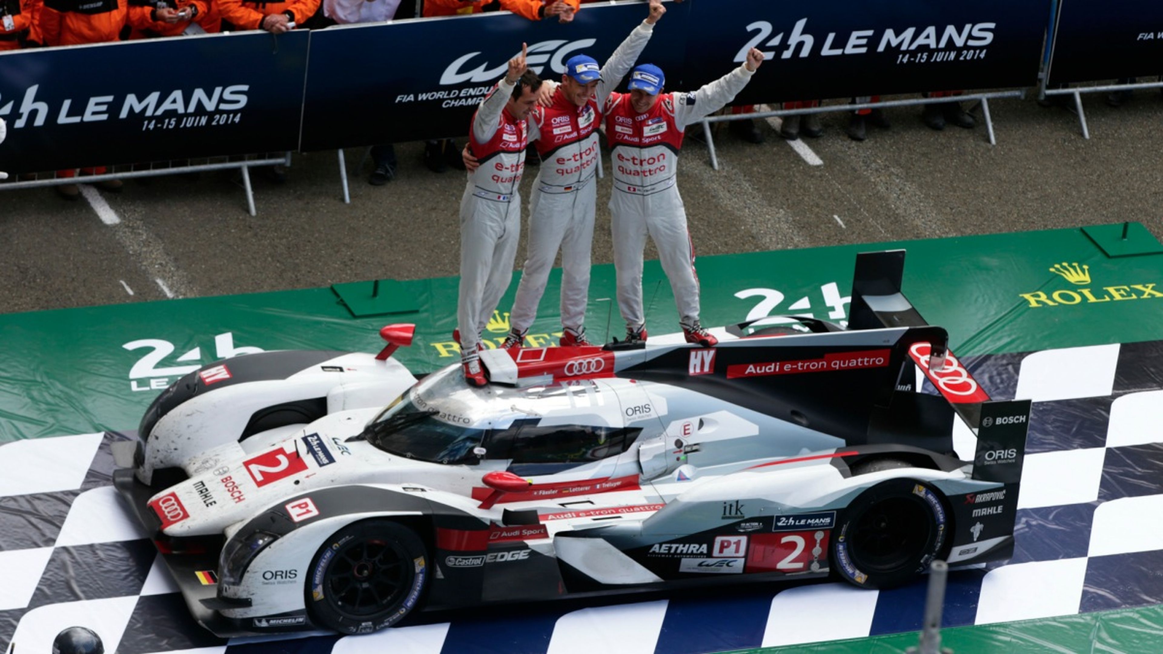 El Audi R18 ganador de Le Mans 2014 vuelve a pista