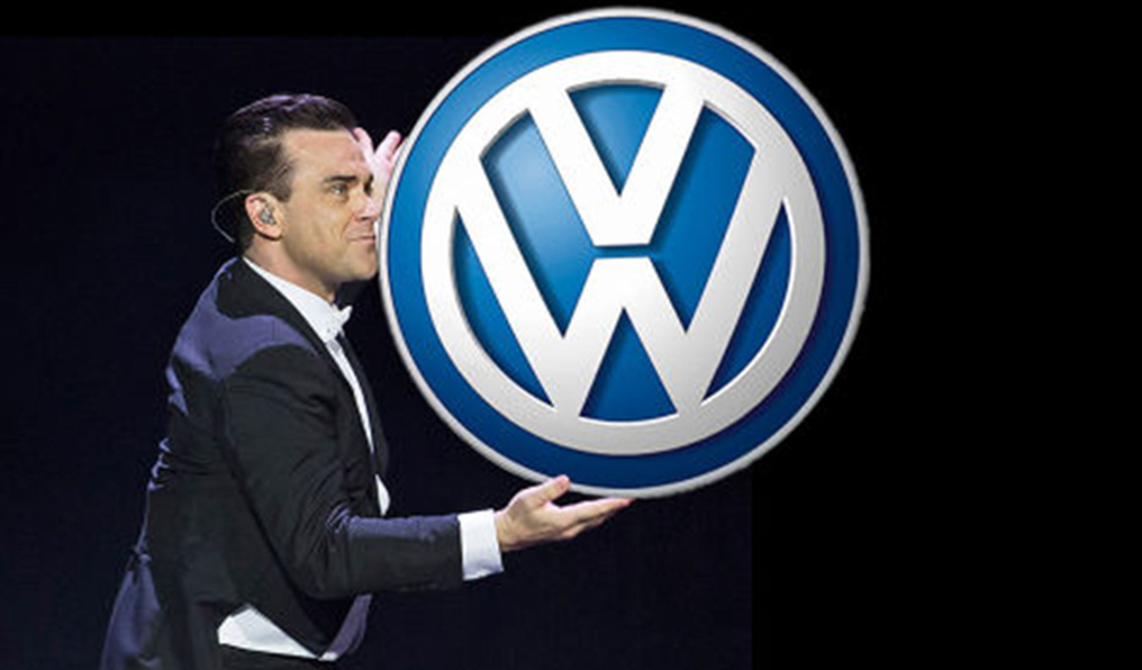 Robbie Williams... ¿Director de Marketing de Volkswagen?