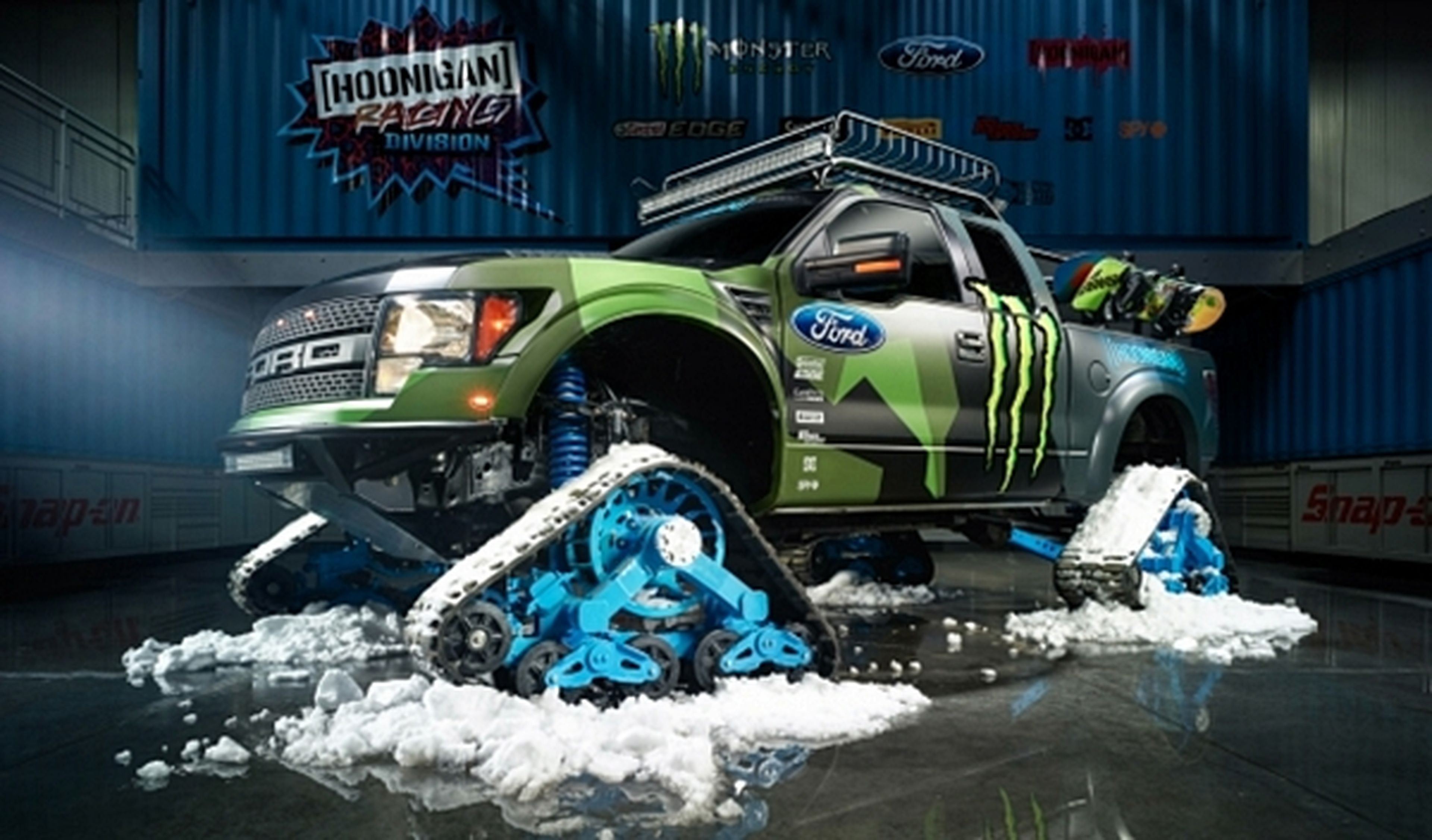 Ford F-150 RaptorTRAX: el nuevo juguete de Ken Block