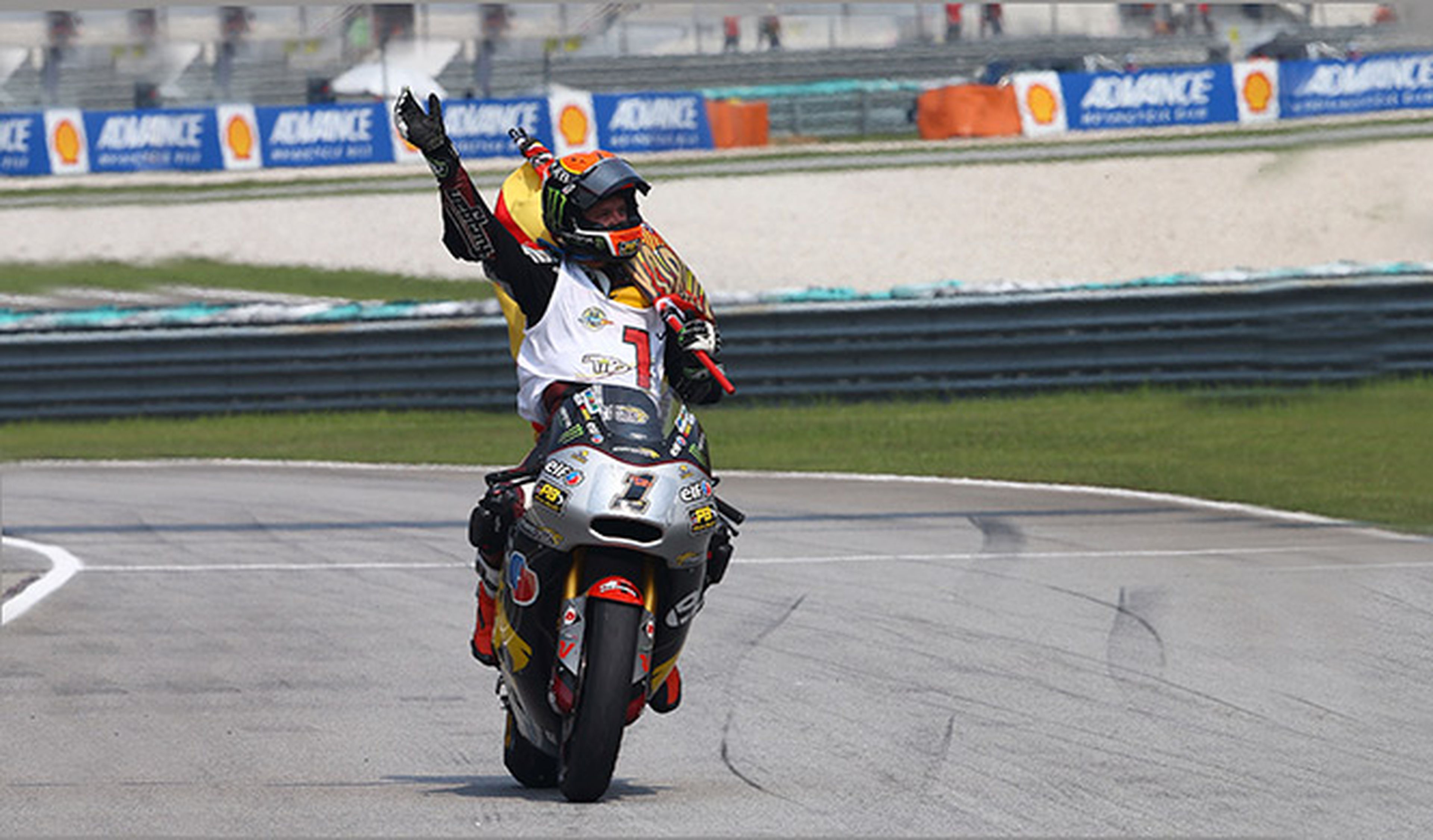 "El triunfo del trabajo" de Rabat, campeón del mundo Moto2