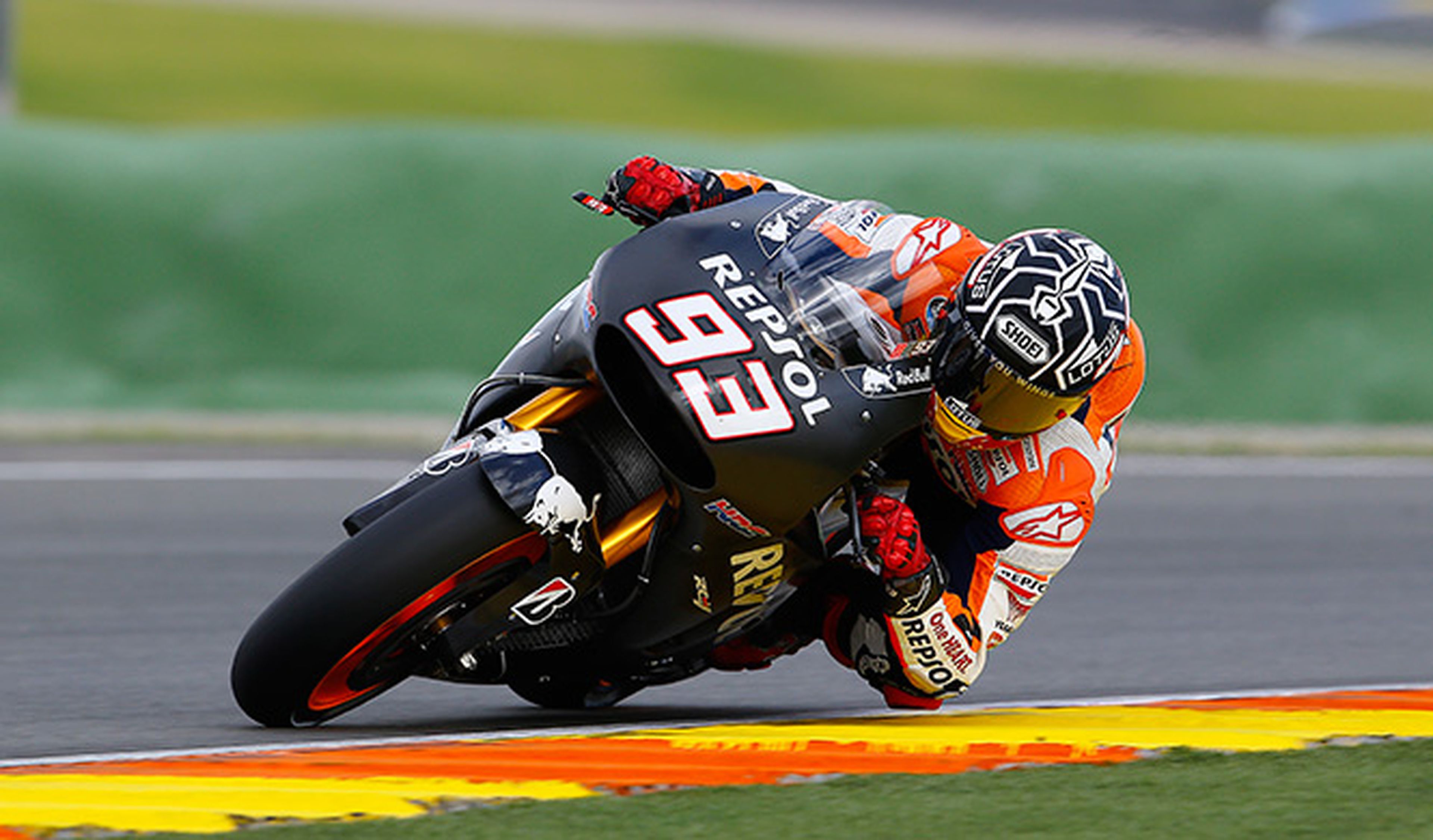 Marc Márquez, el más rápido en el test de MotoGP Valencia