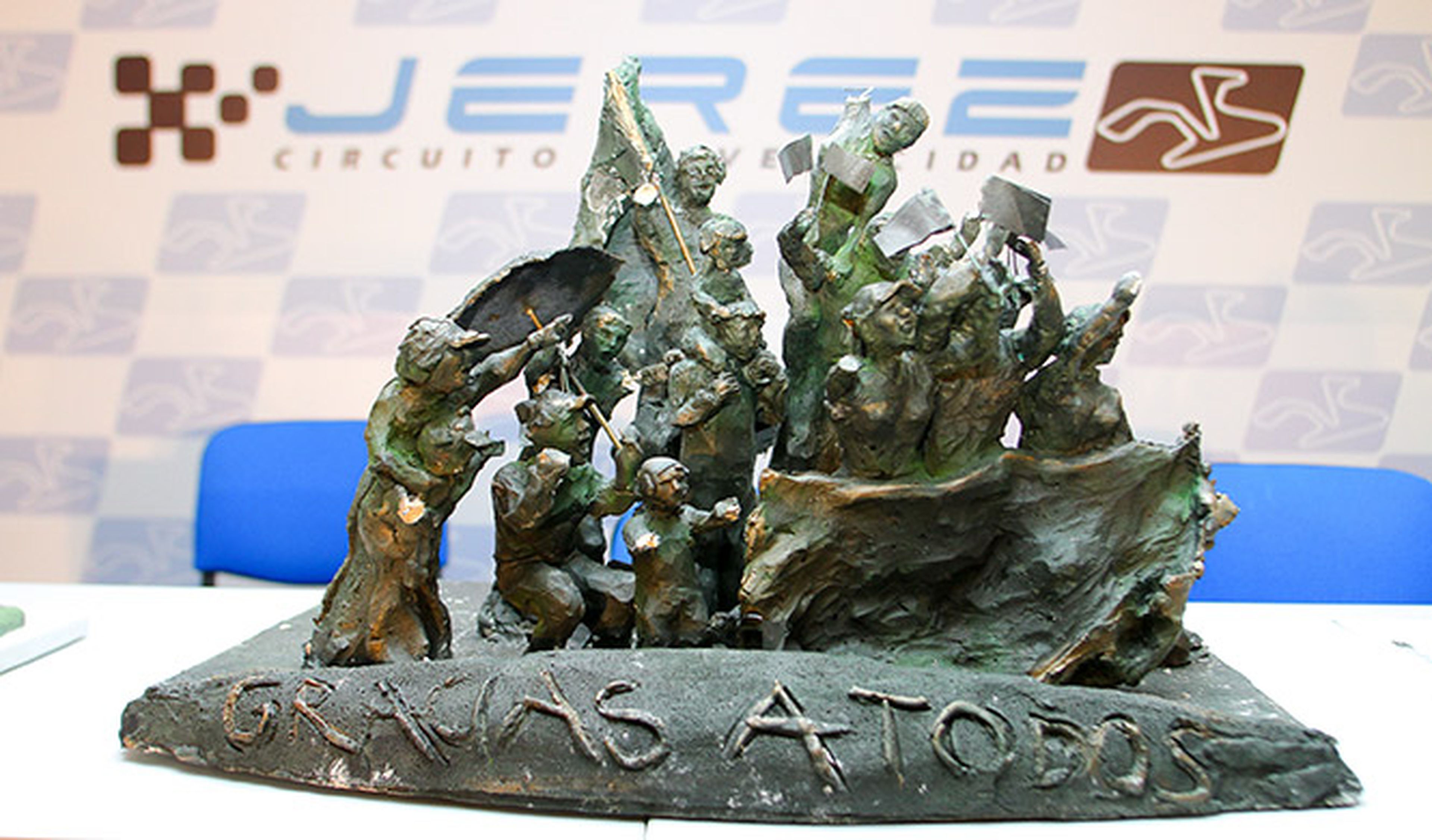 Elegido el monumento a la afición del Circuito de Jerez