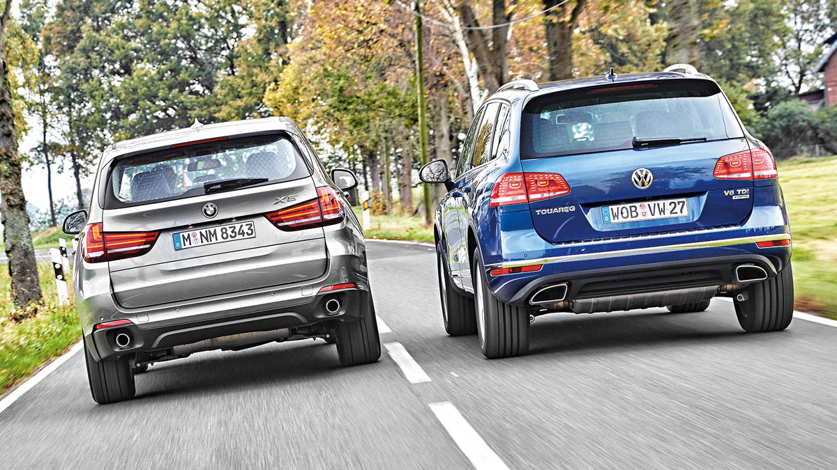 Comparativa BMW X5 vs Volkswagen Touareg Autobild.es