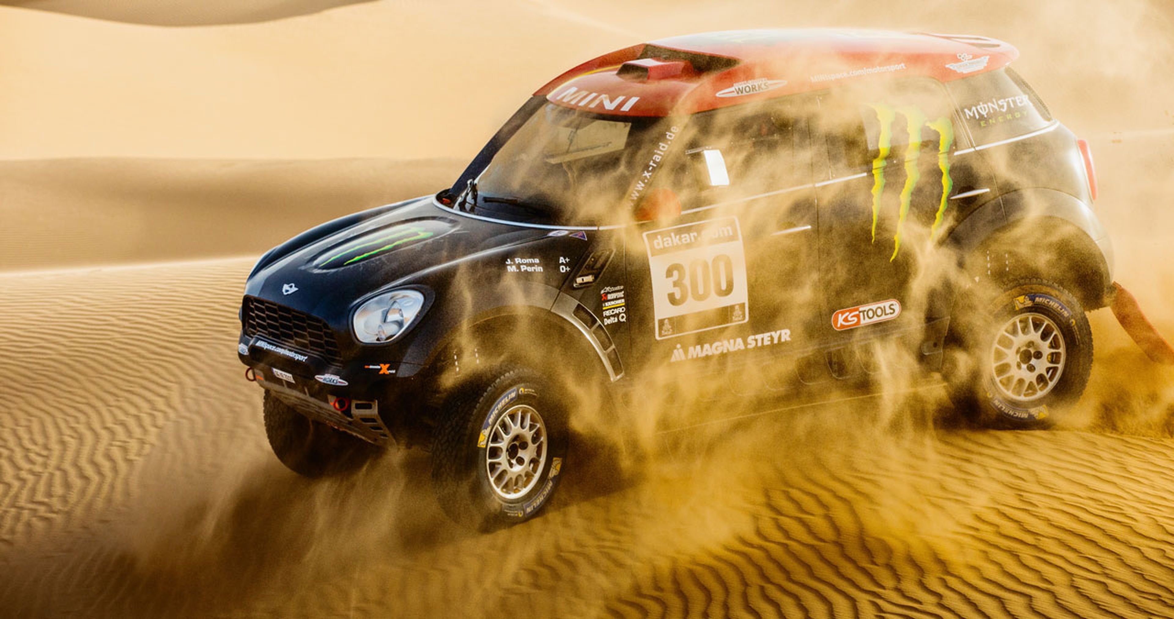 Nani Roma con Mini para el Dakar 2015