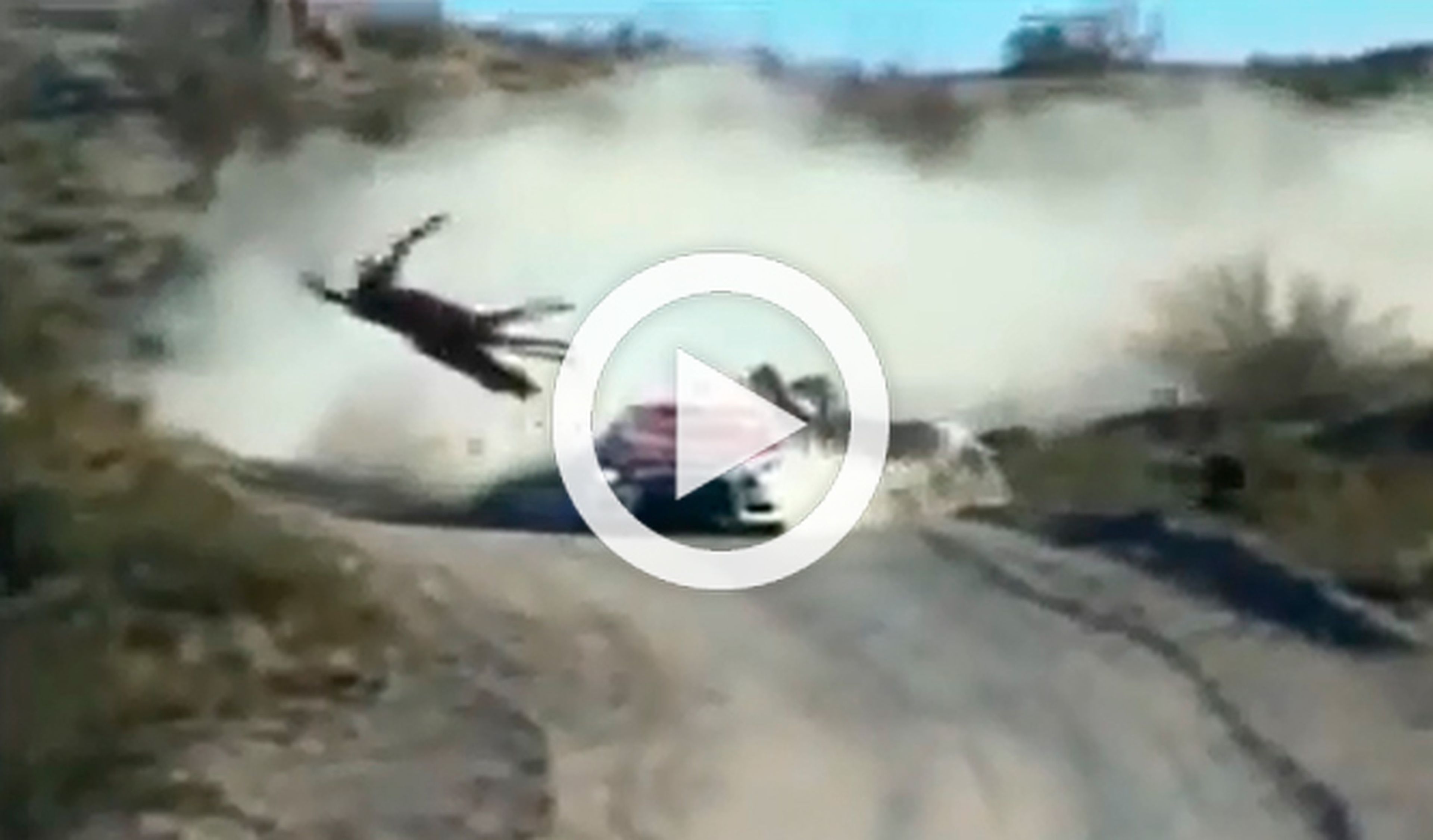 Vídeo: Un piloto de rally argentino atropella a un caballo