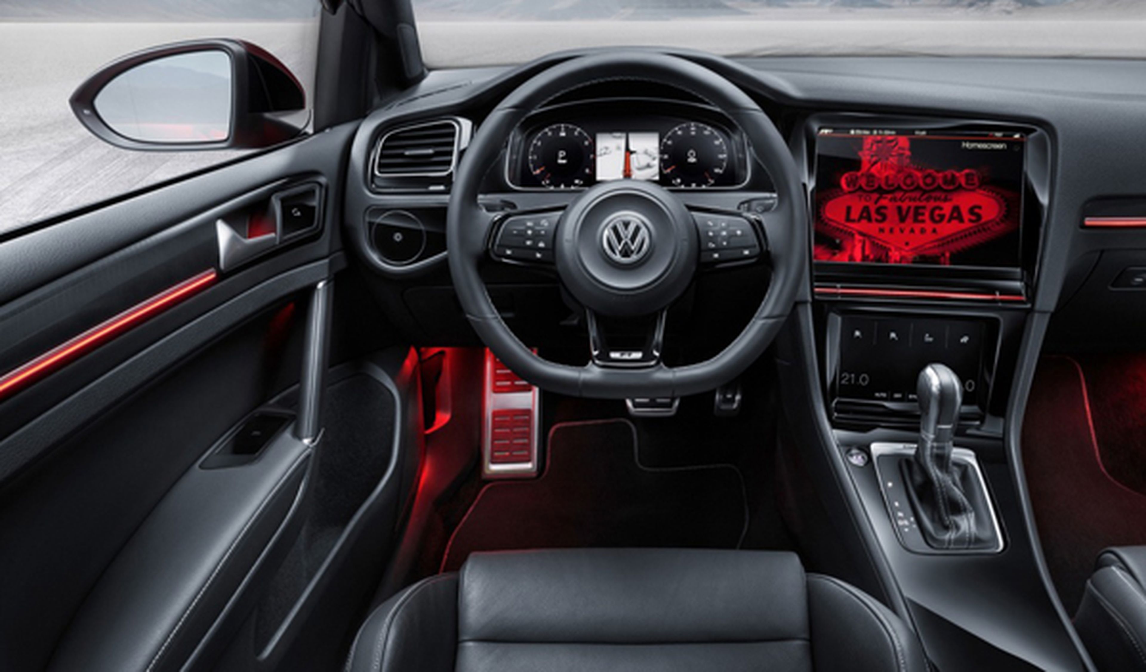 interior Volkswagen Golf R Touch Concept Car