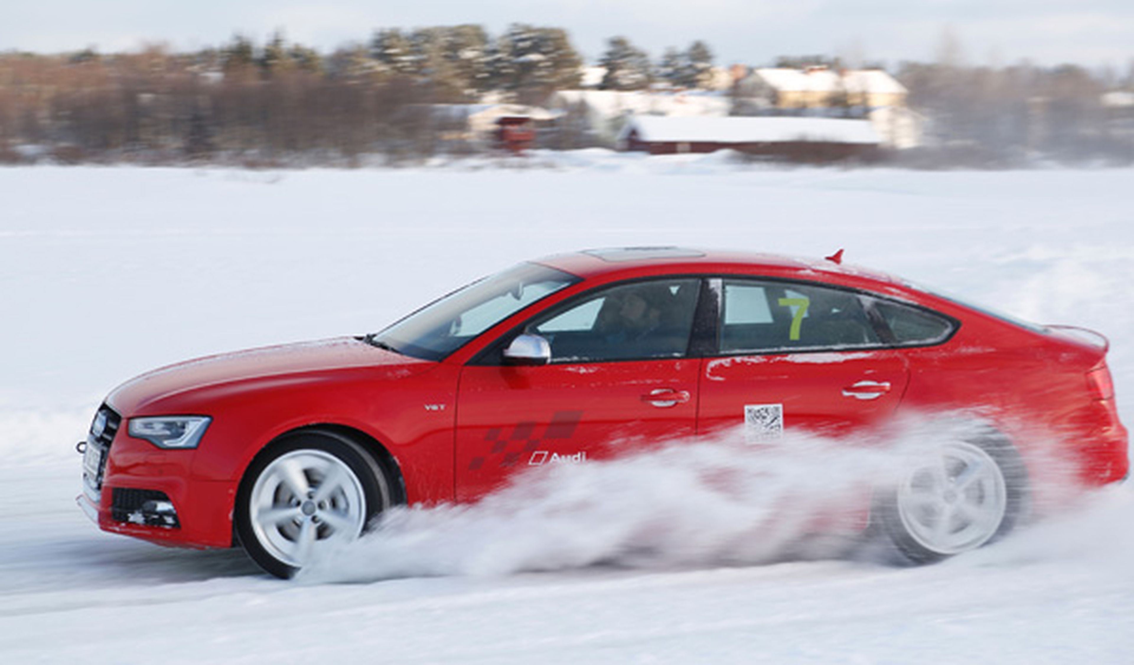 Cursos de conducción en nieve de Audi en Baqueira/Beret