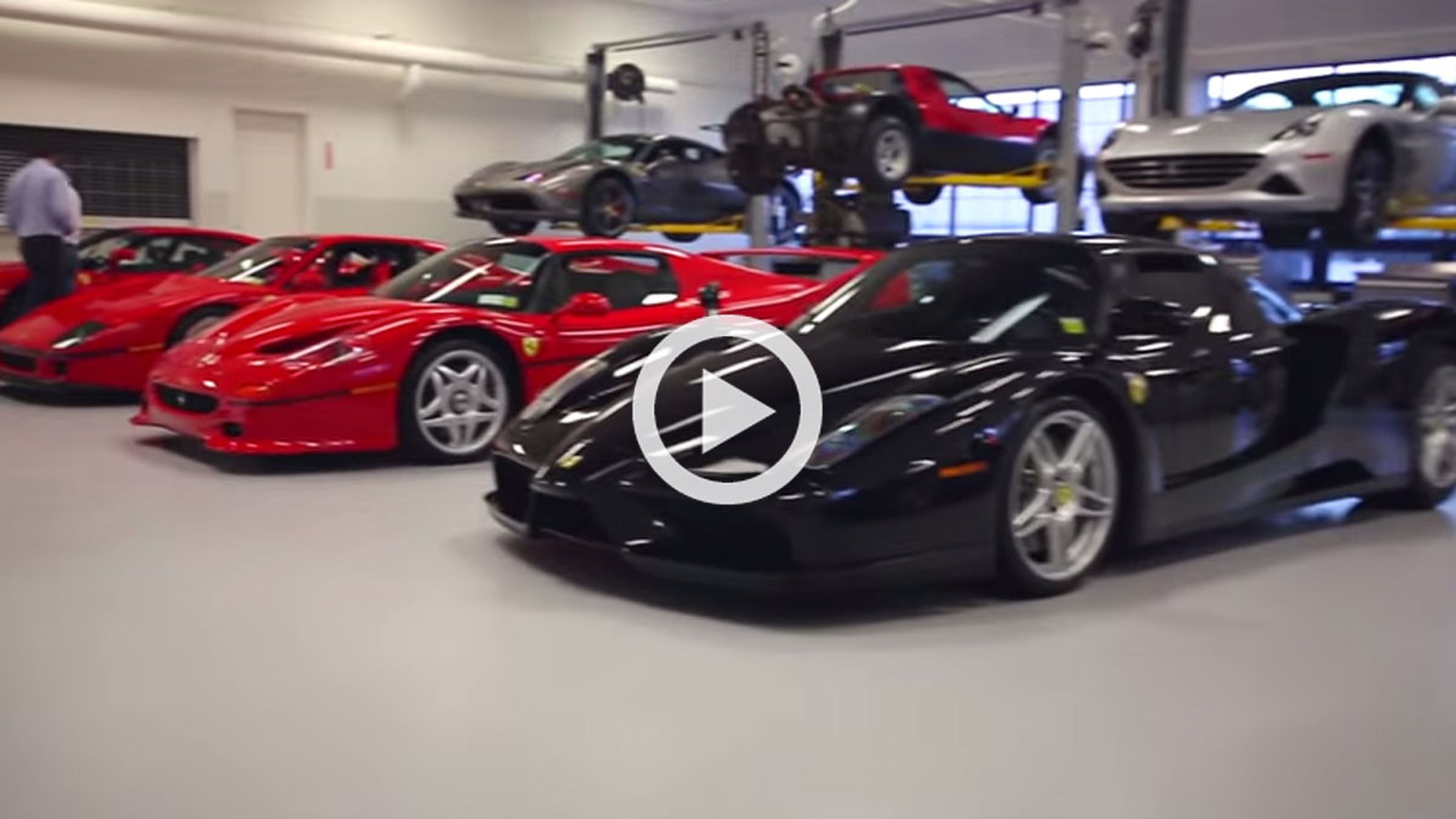 Vídeo: cinco generaciones de Ferrari, juntas