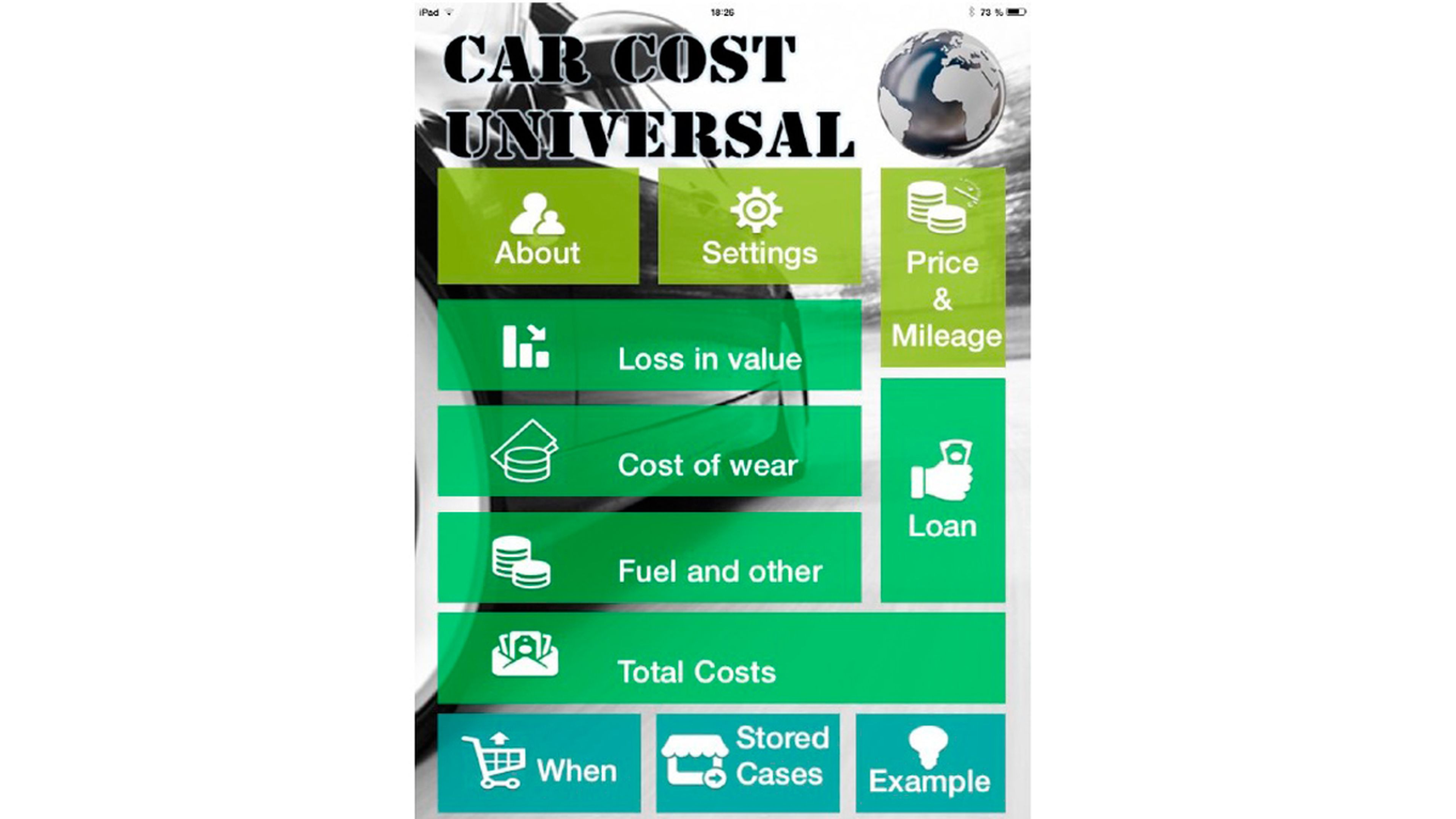 Car Cost Universal - portada