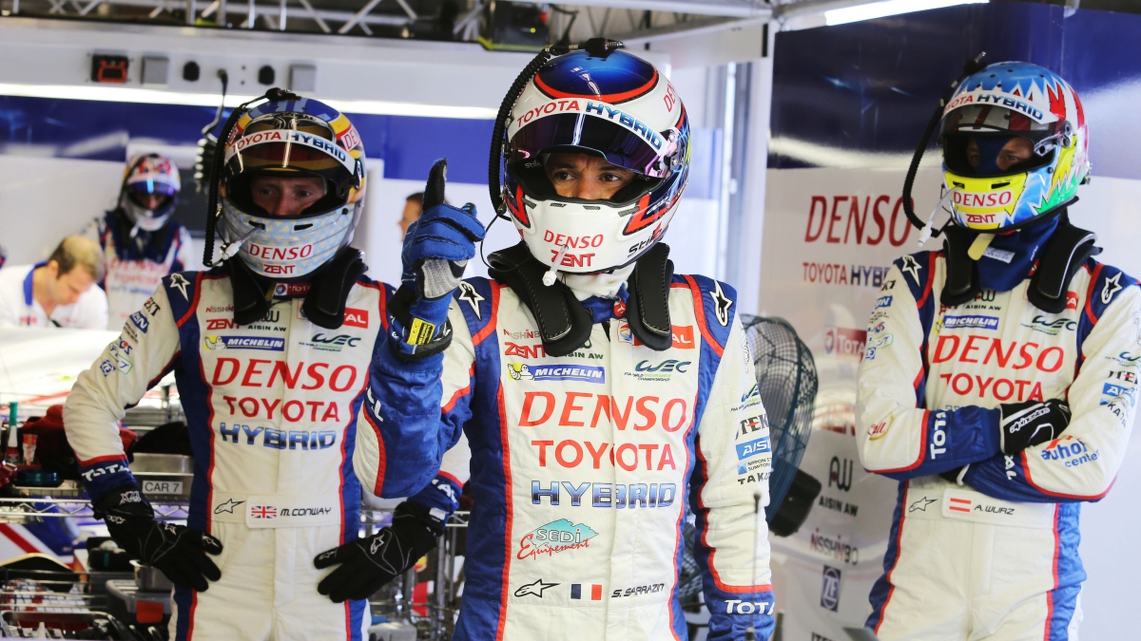 Toyota confirma su alineación de pilotos para el WEC 2015