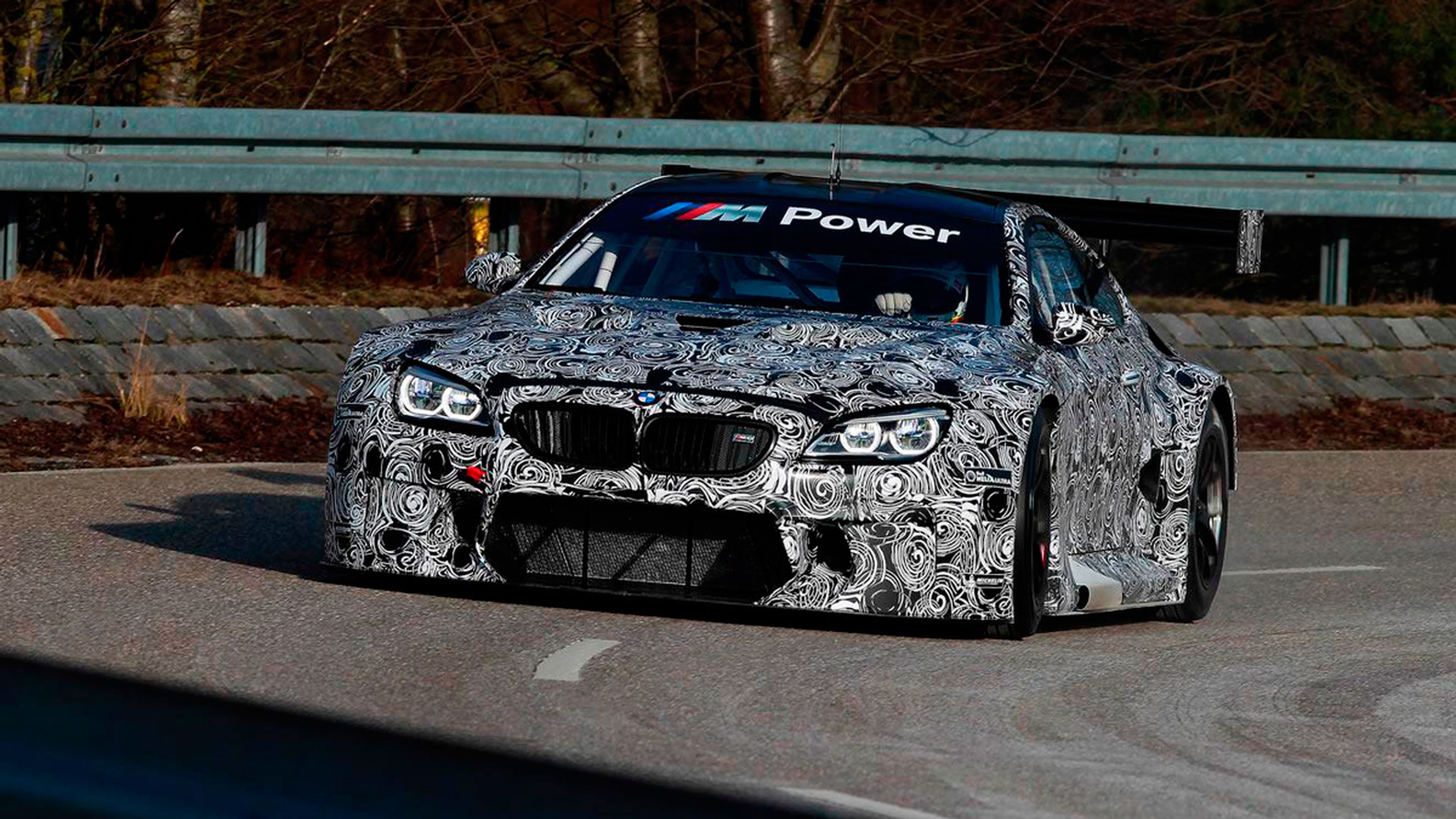 BMW M6 GT3 primeros tests