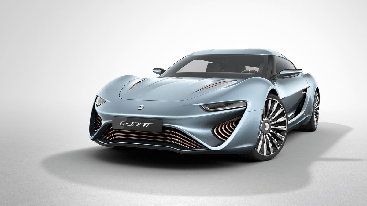 Quant E-Sportlimosine tres cuartos delantero Quant E-Sportlimosine tres cuartos delantero