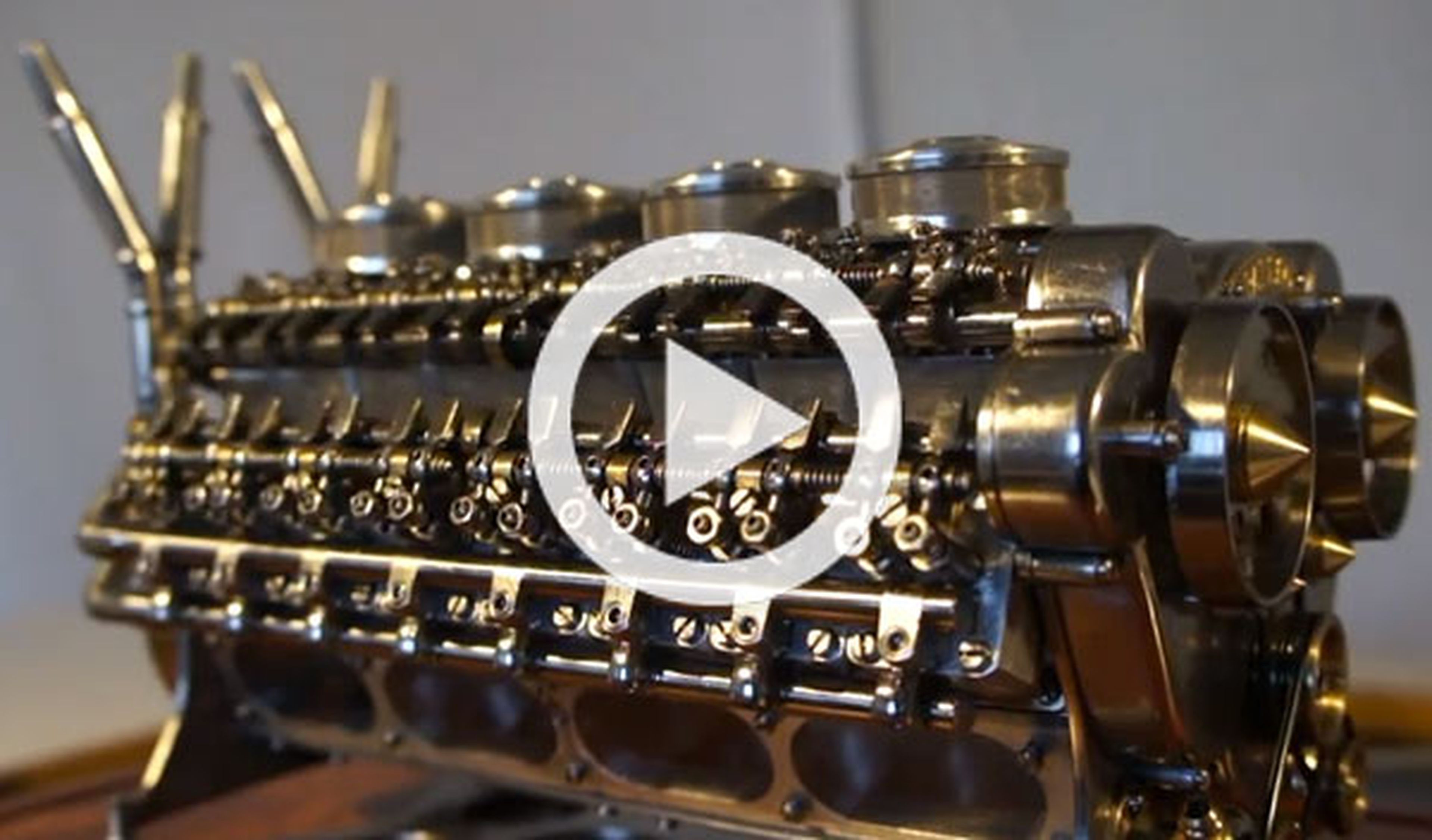 Vídeo: ¡fabrica el motor W32 más pequeño del mundo en casa!