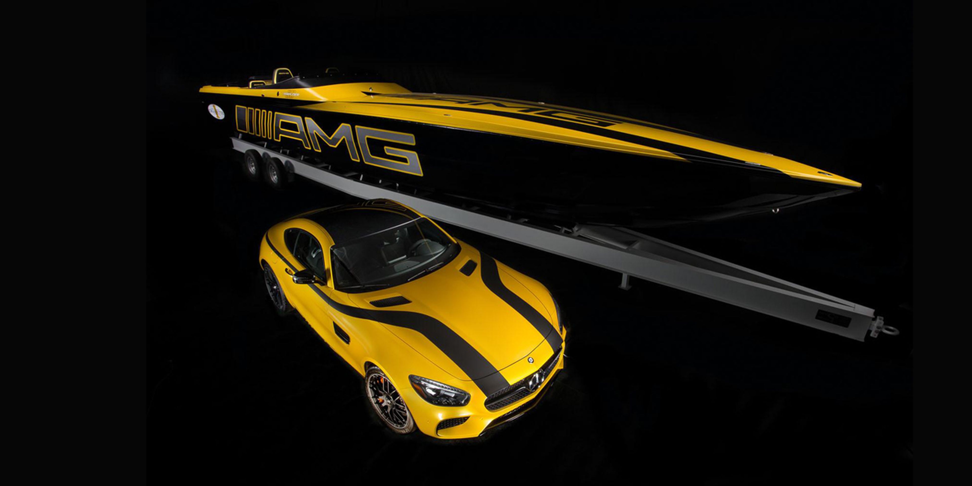 Cigarette Racing 50 Marauder GT S Concept Mercedes-AMG GT S 1