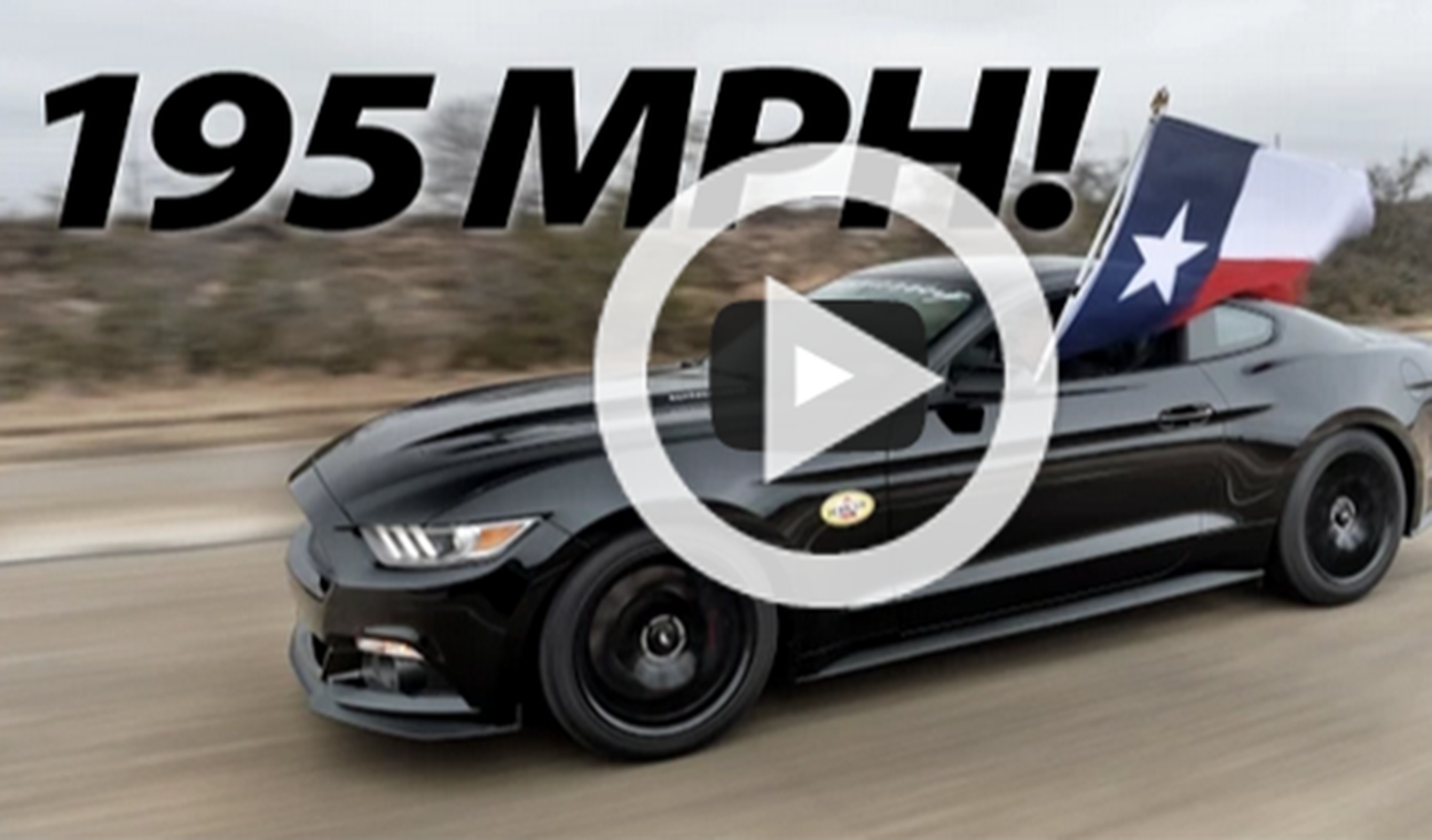 Hennessey acelera el Ford Mustang 2015 hasta 315 km/h