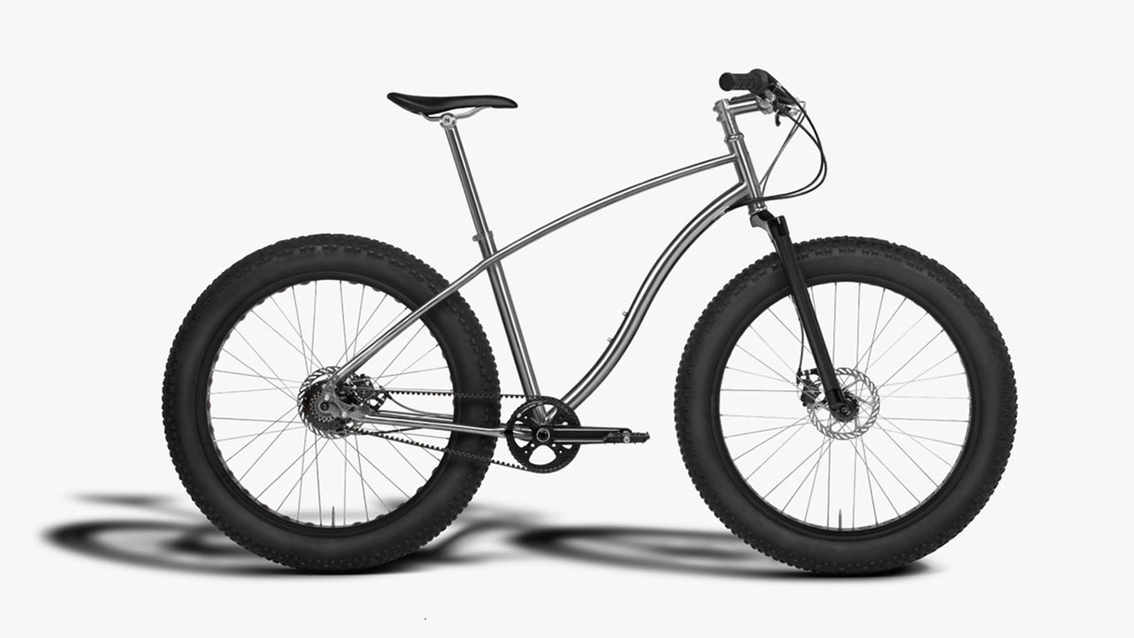 La bicicleta Fat-Bike tiene ruedas de 12,19 cm de grosor