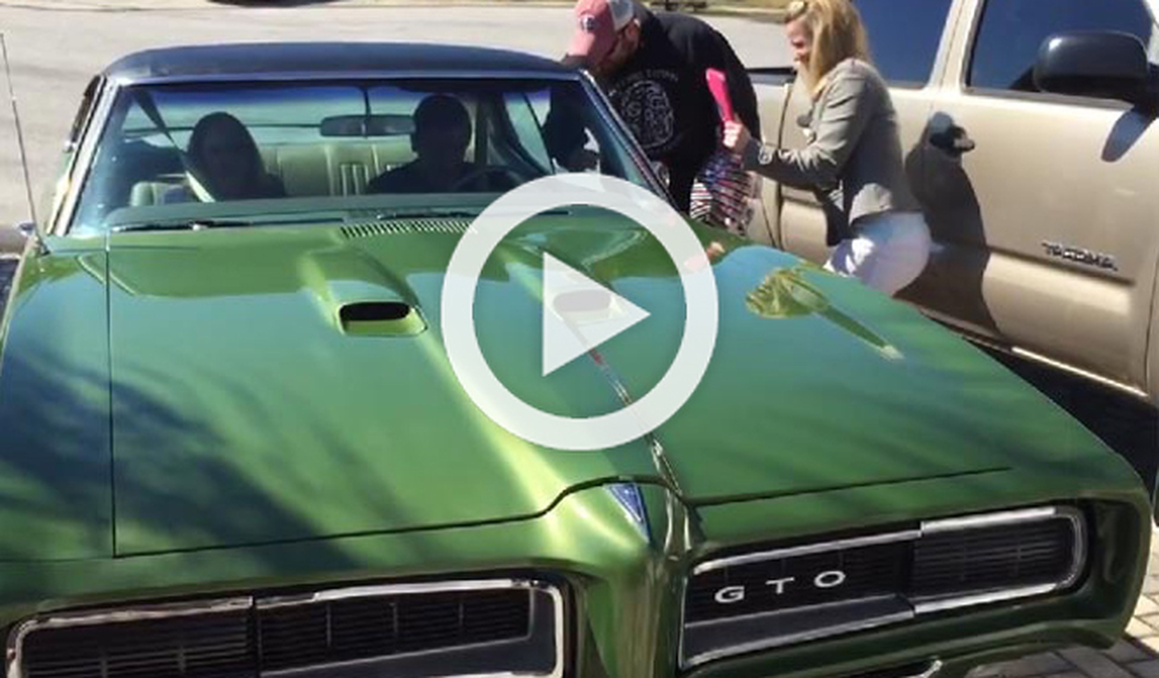 Vídeo: lágrimas por un Pontiac GTO