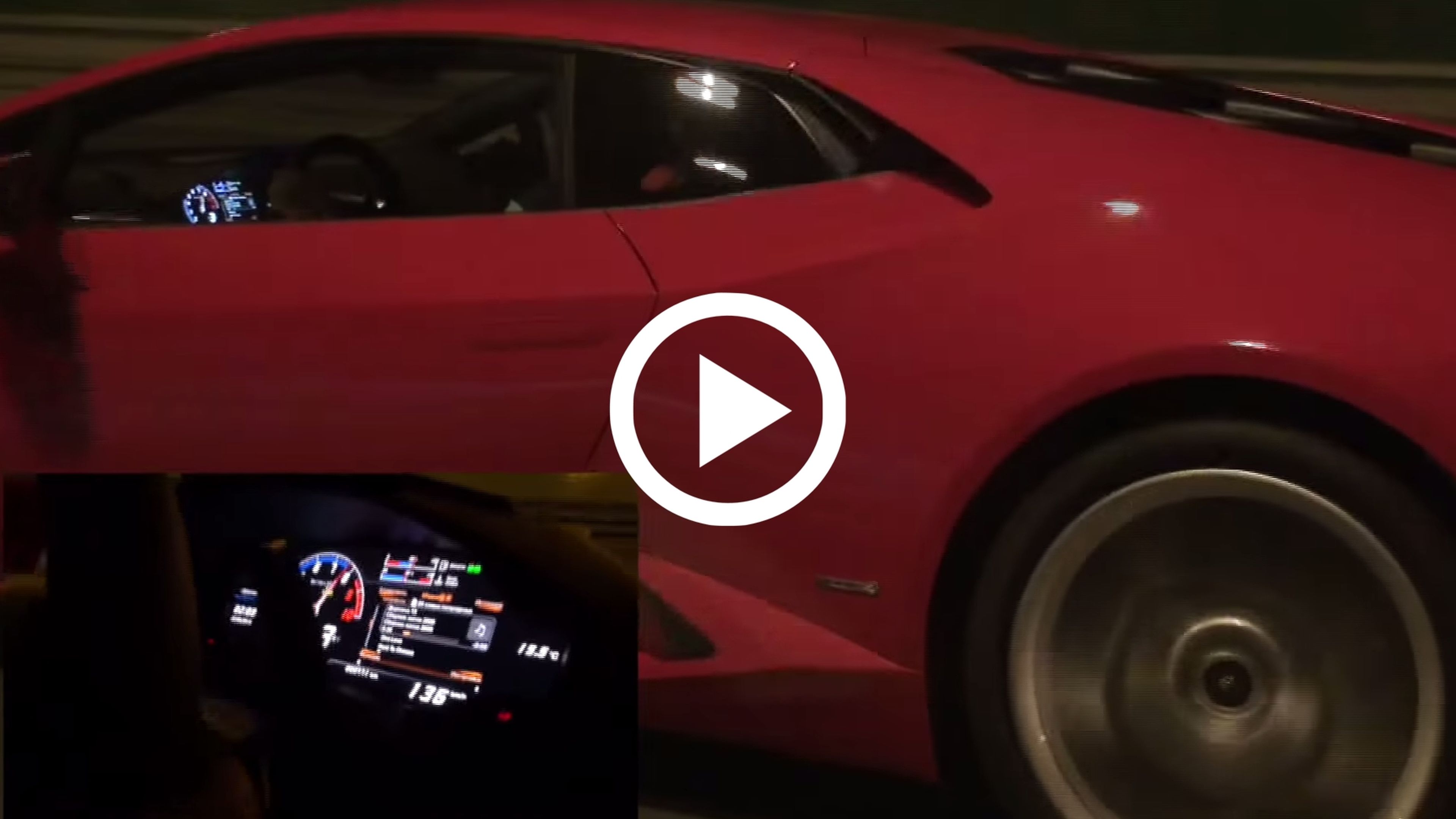 VÍDEO: Lamborghini Huracán contra un Mercedes E63 AMG