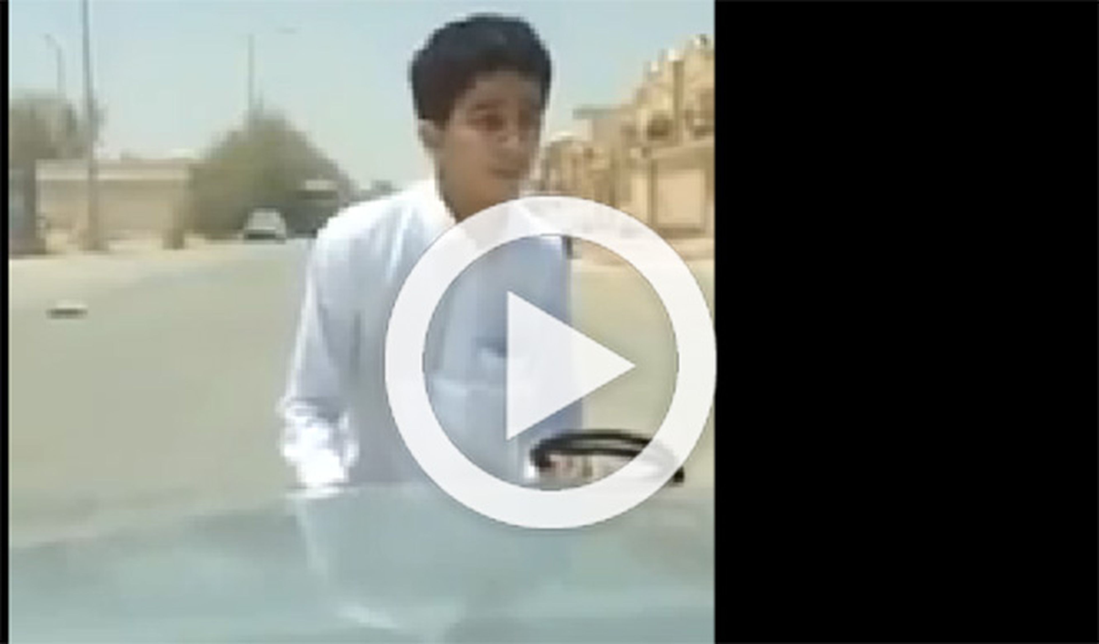 Vídeo: un niño empotra el coche de su padre en una pared