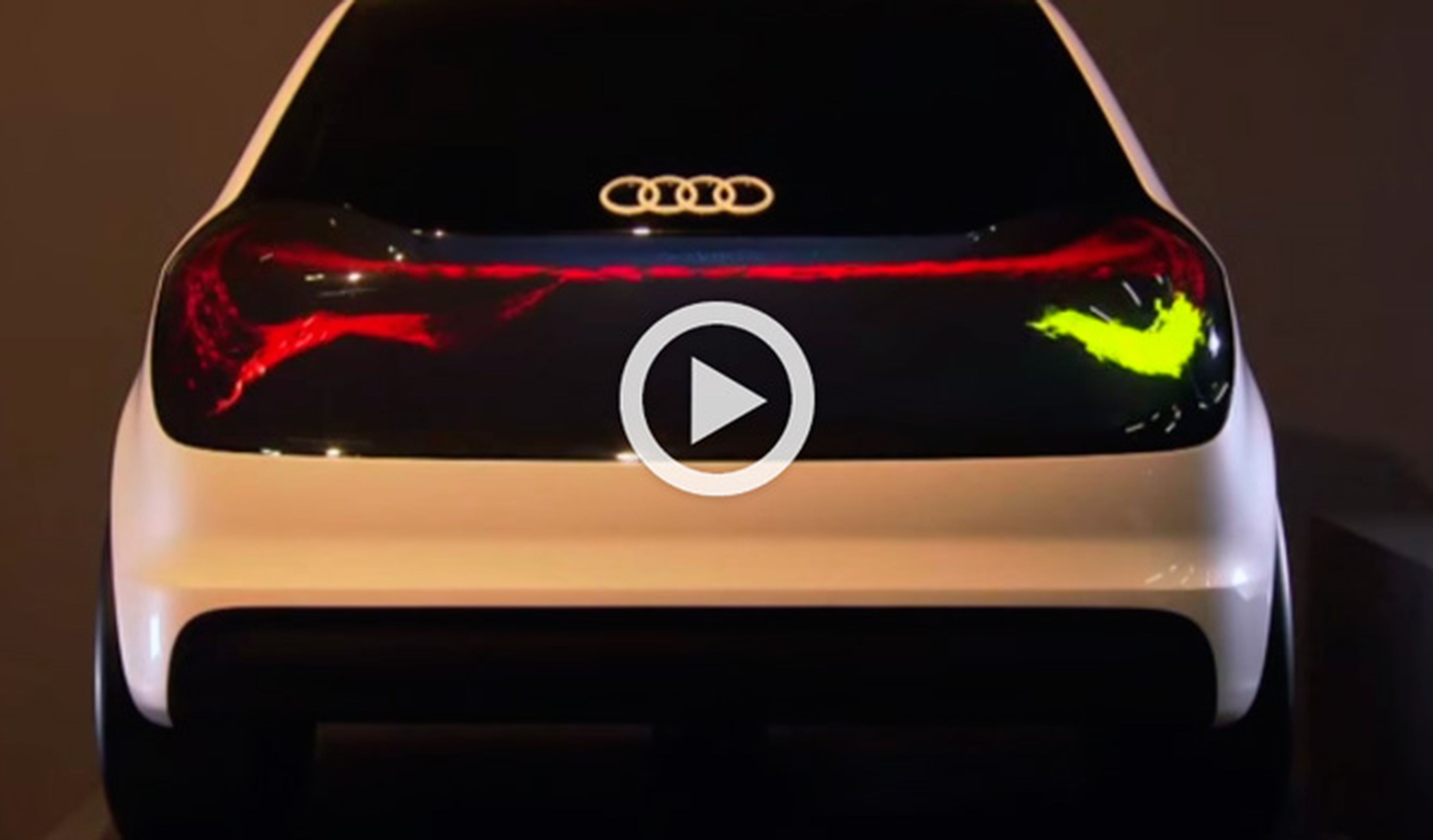 Vídeo: así funcionan las nuevas luces OLED del Audi Swarm