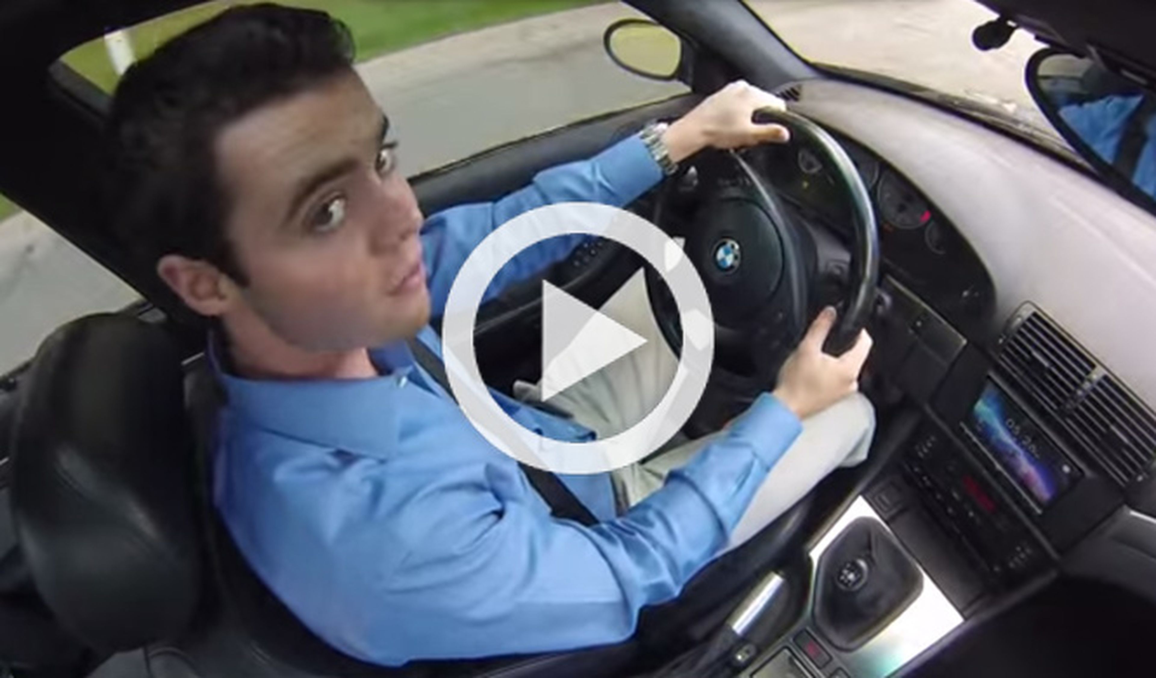 Este niñato quiere enseñarte cómo conducir un BMW M5