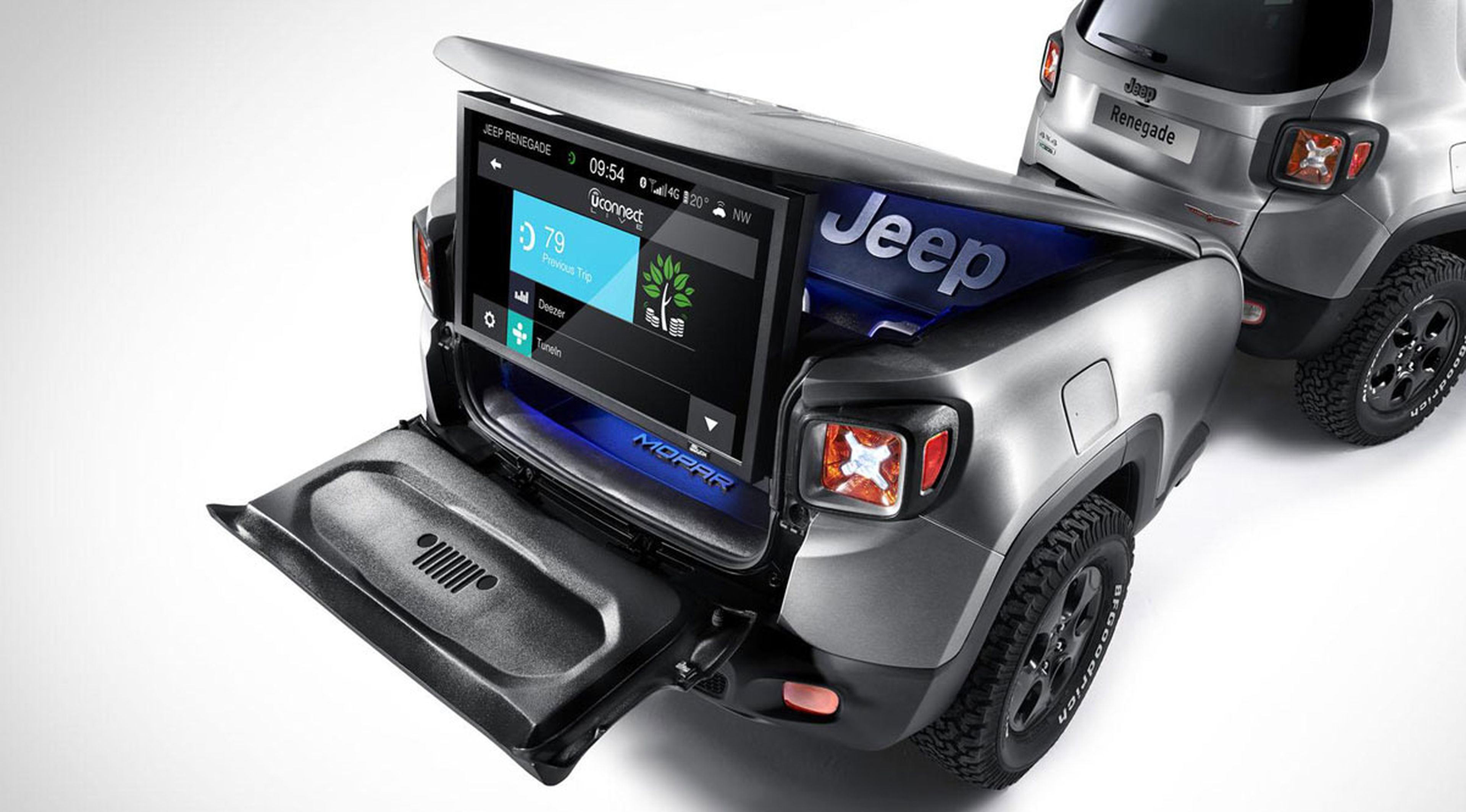Jeep Renegade Hard Steel Concept remolque