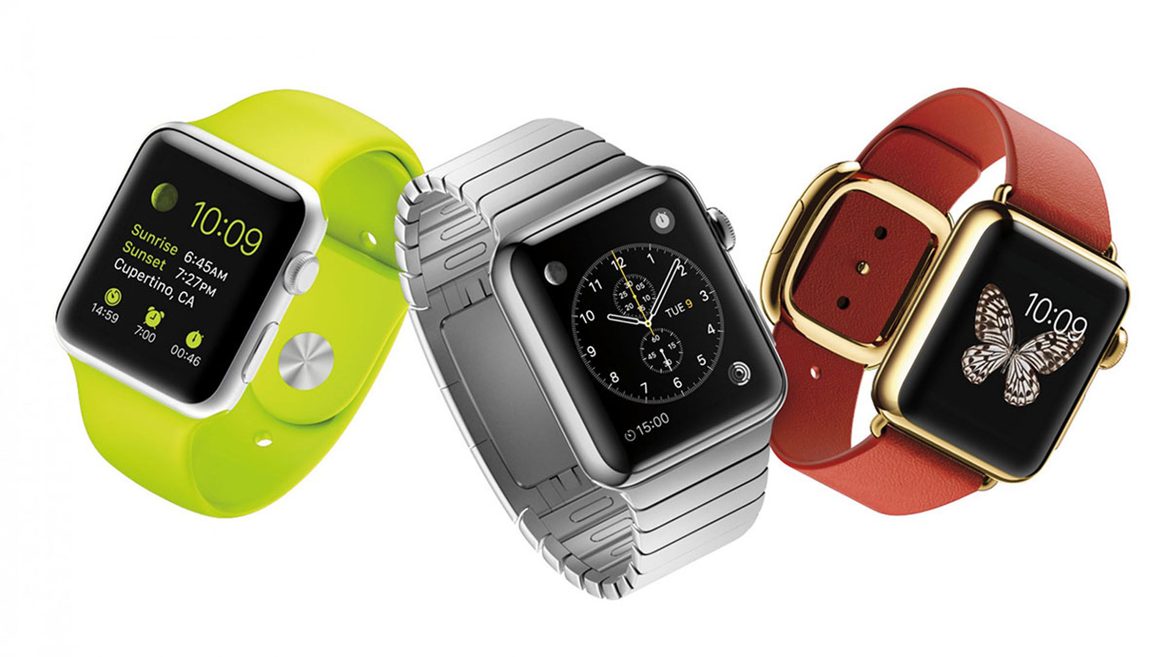 Tres modelos para el Apple Watch