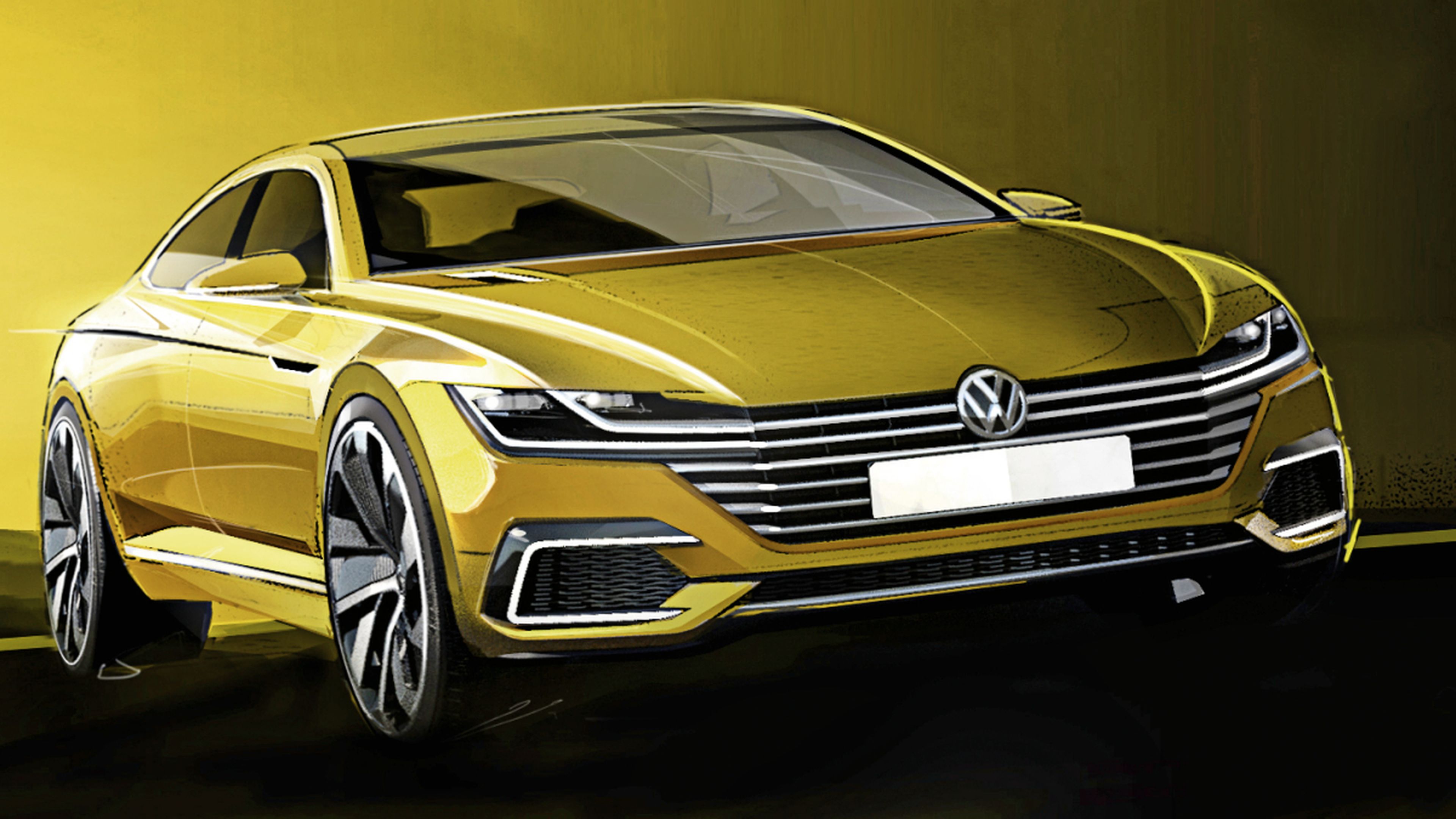 Nuevo 'render' del Volkswagen CC por X-Tomi