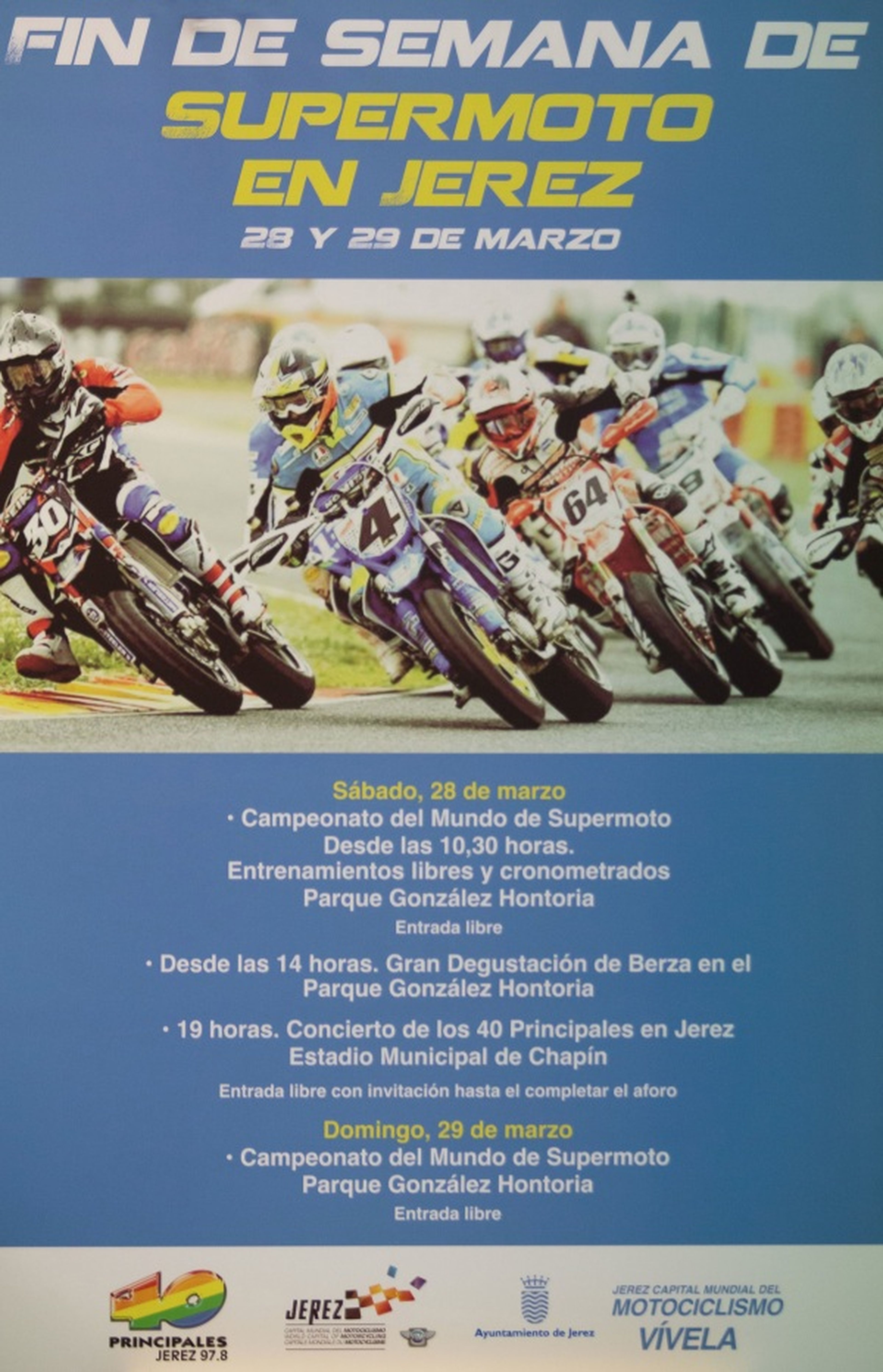 Supermoto Jerez 2015 programa