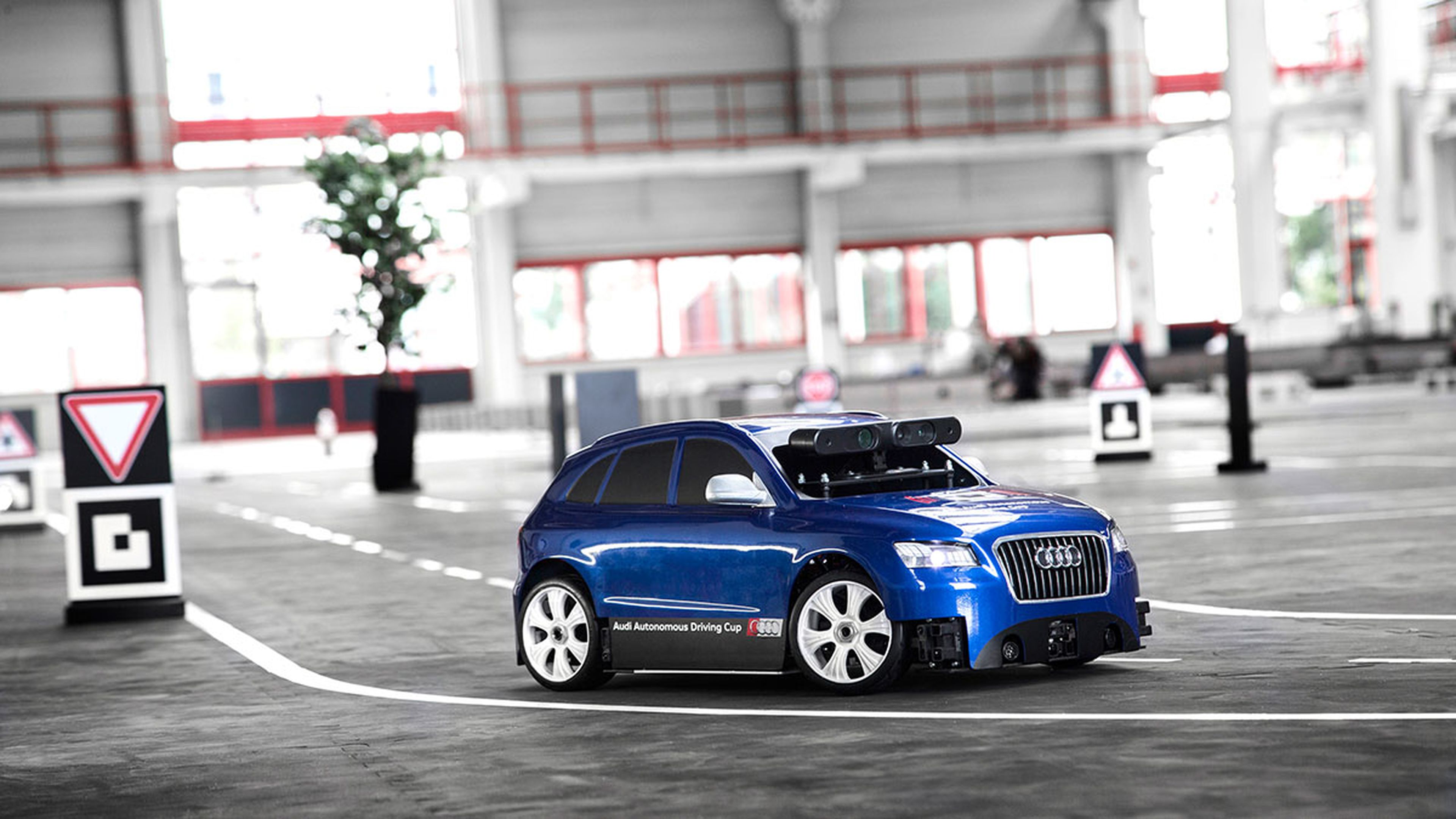 Competición Audi a escala